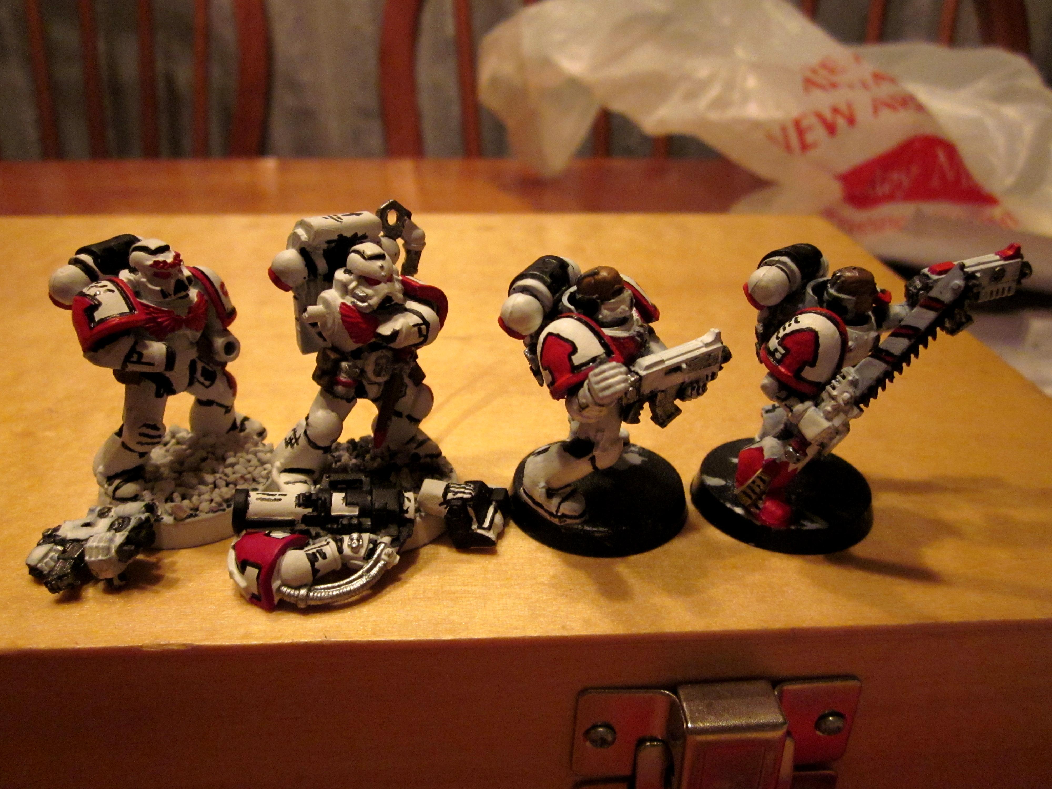 Space Marines, Tactical, White Scars, Work In Progress