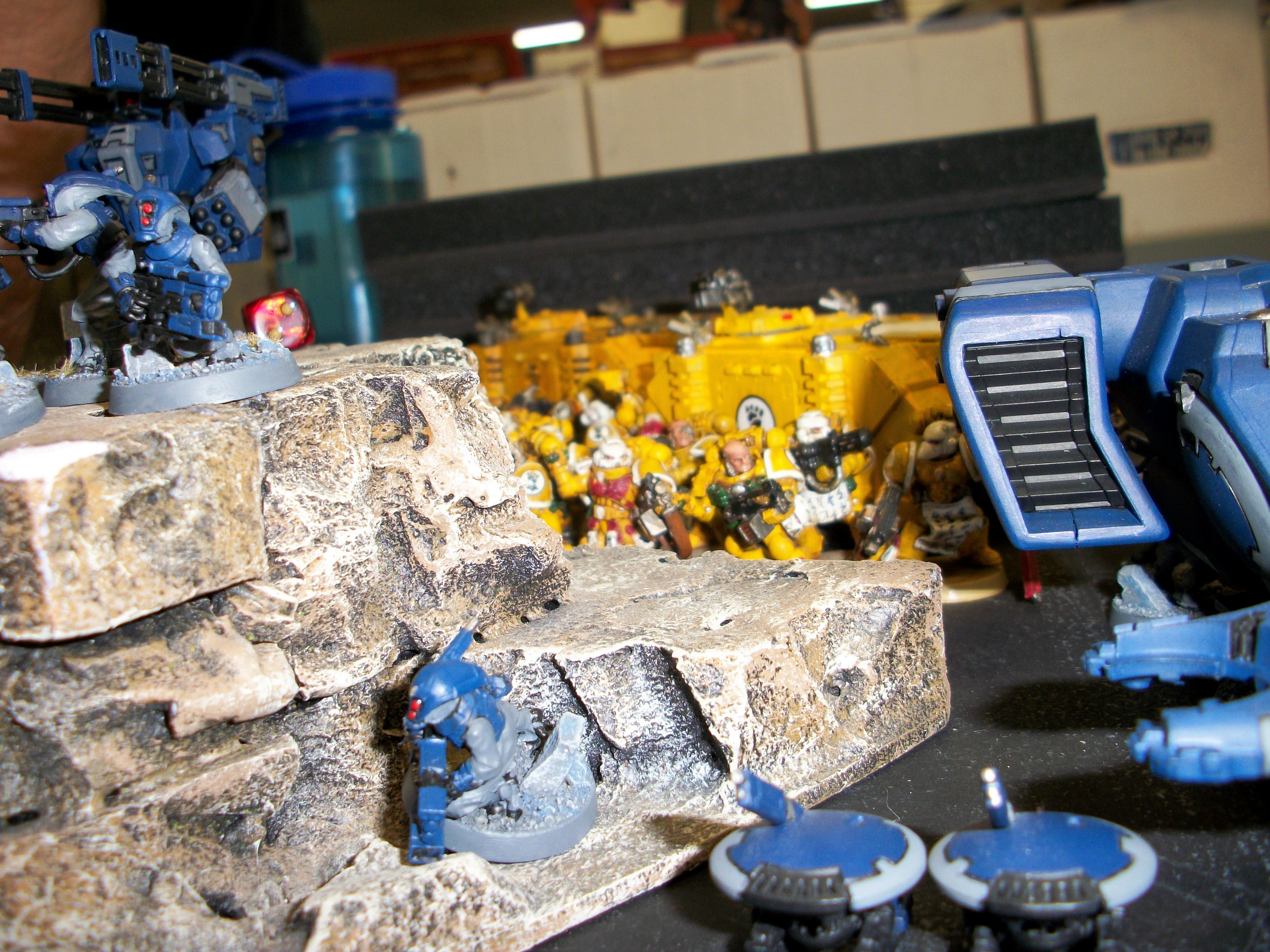 Space Marines, Tau, Mechanized Assualt