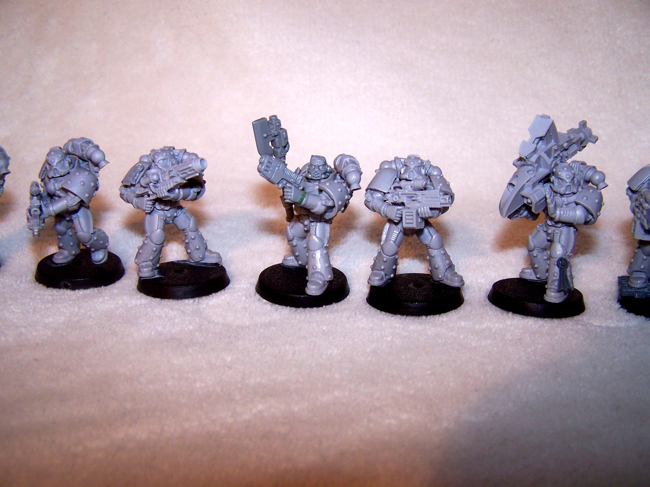 Space Marines, New Heresy Armour marines from Forge world