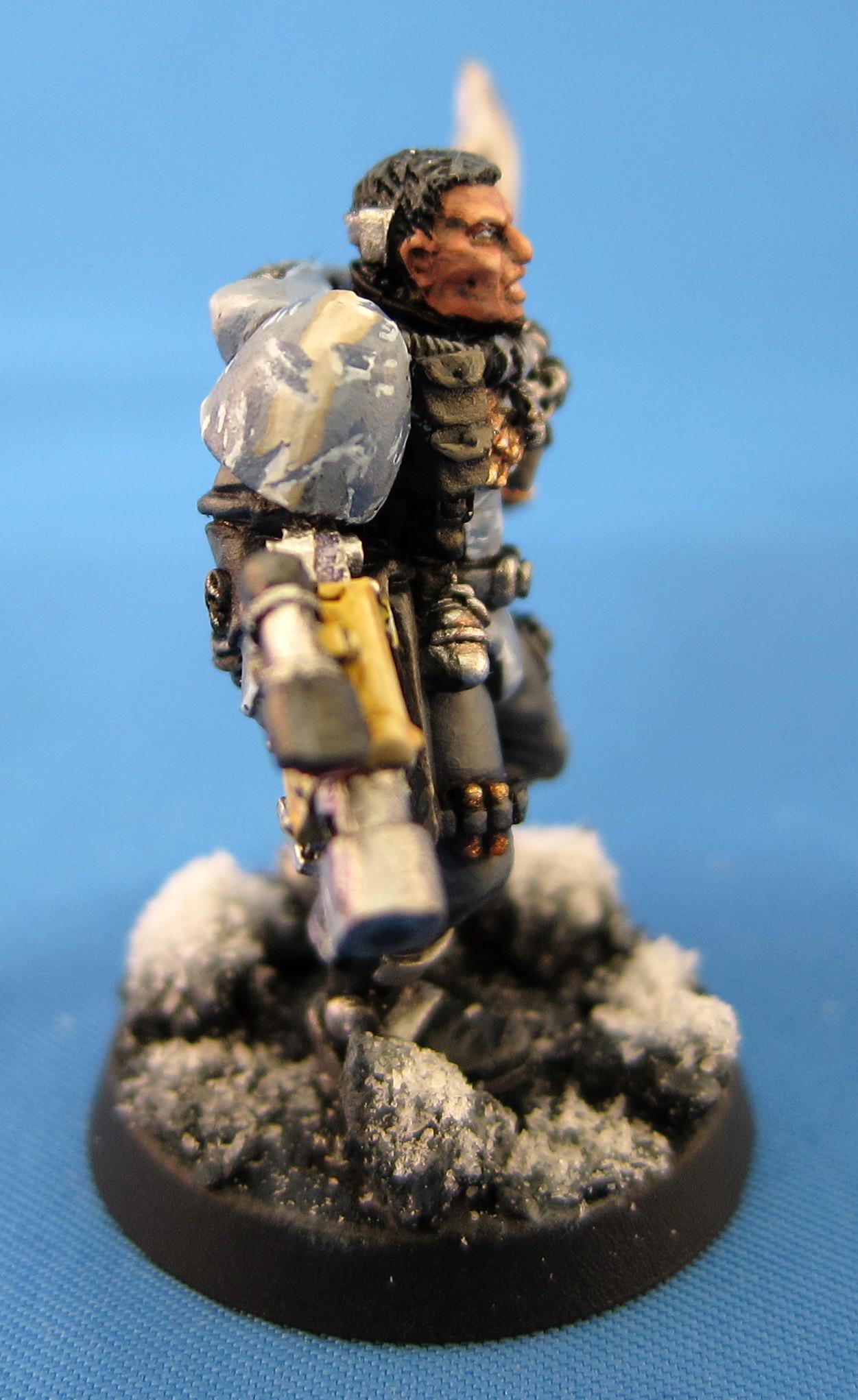 Bolter, Scouts, Snow, Space Marines, Space Wolves