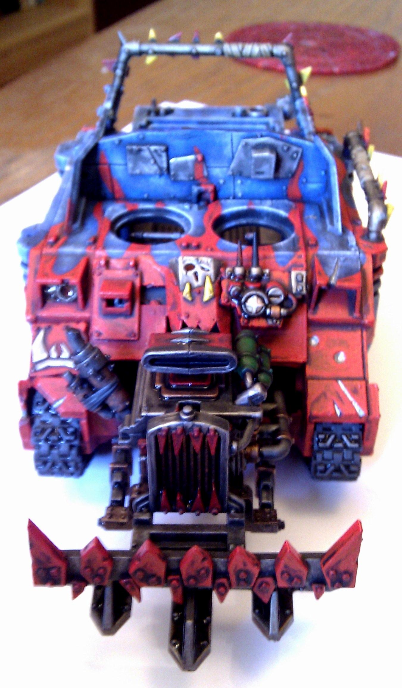 Conversion, Looted Wagon, Mekboy Junka, Orks, Rhino, Work In Progress