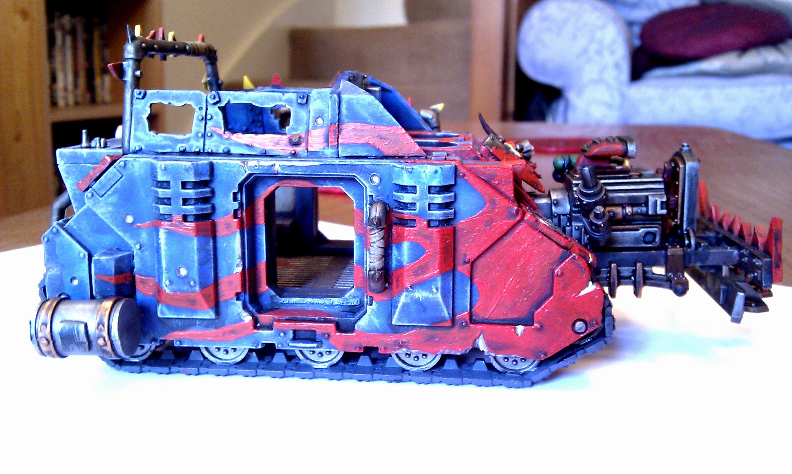 Conversion, Looted Wagon, Mekboy Junka, Orks, Rhino, Work In Progress