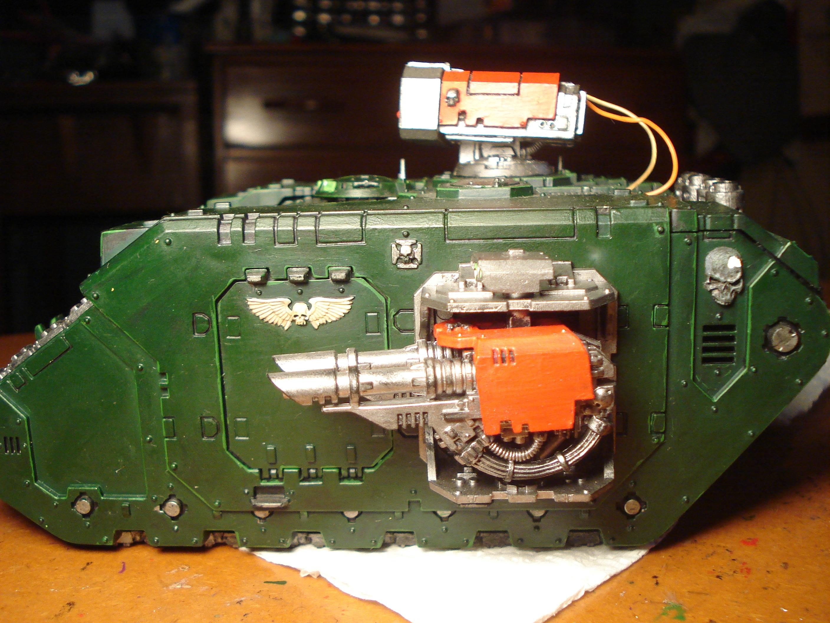 Dark Angels, Forge World, Land Raider, Land Raider Helios, Space Marines, Warhammer 40,000, Whirlwind