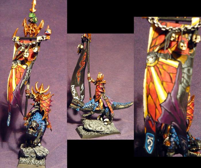 Dark Elves, Standard Bearer, Warhammer Fantasy