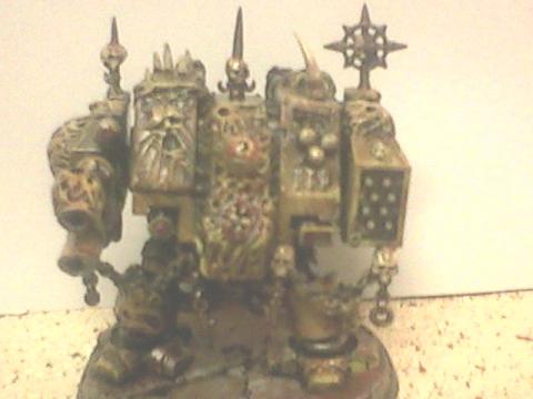 Chaos Dreadnought, Chaos Space Marines, Conversion, Death Guard, Nurgle, Plague Marines, Warhammer 40,000