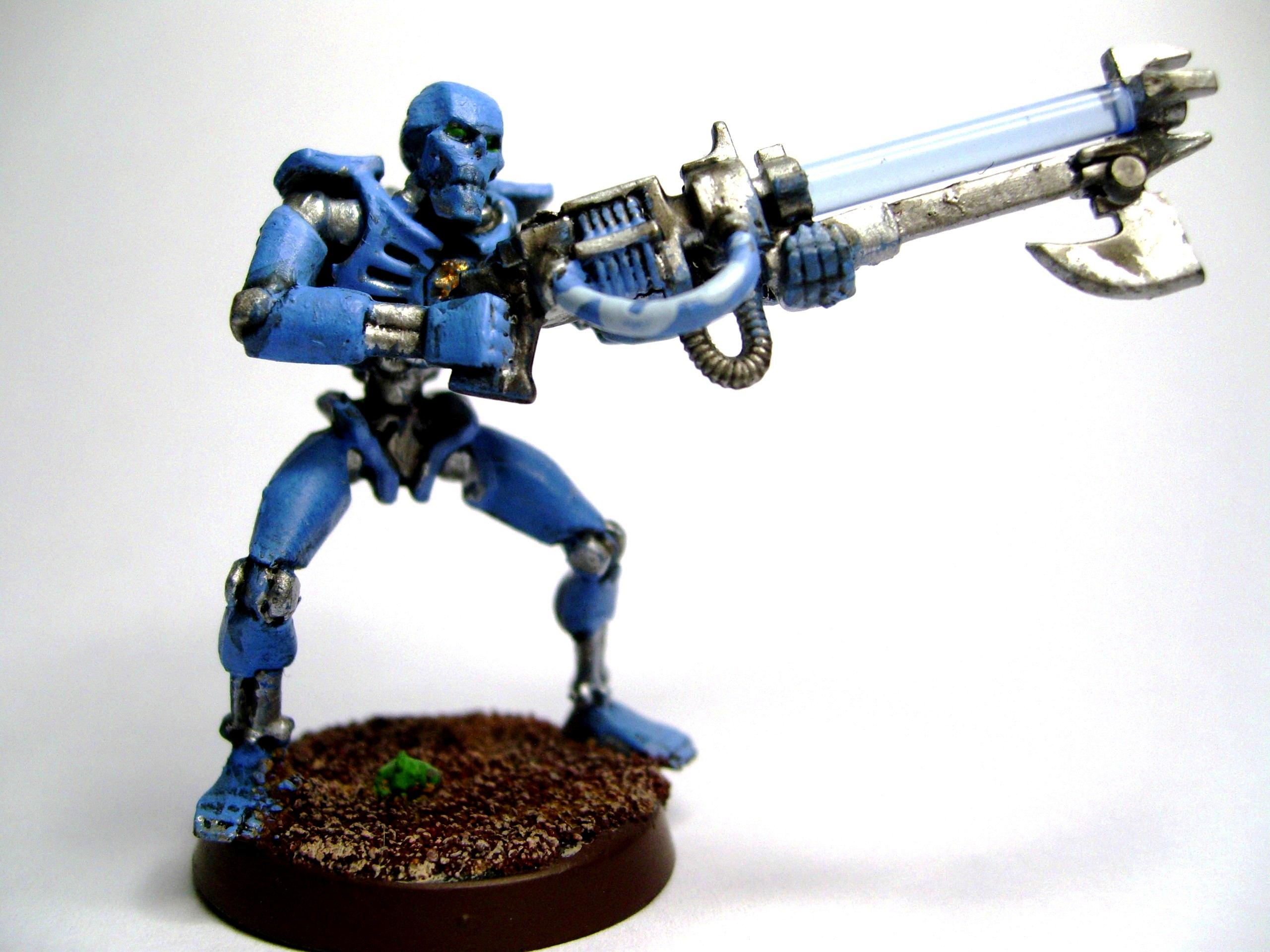 Blue, Green, Ice Blue, Necron Warrior, Necrons, Red, Rods, Warriors, Yellow