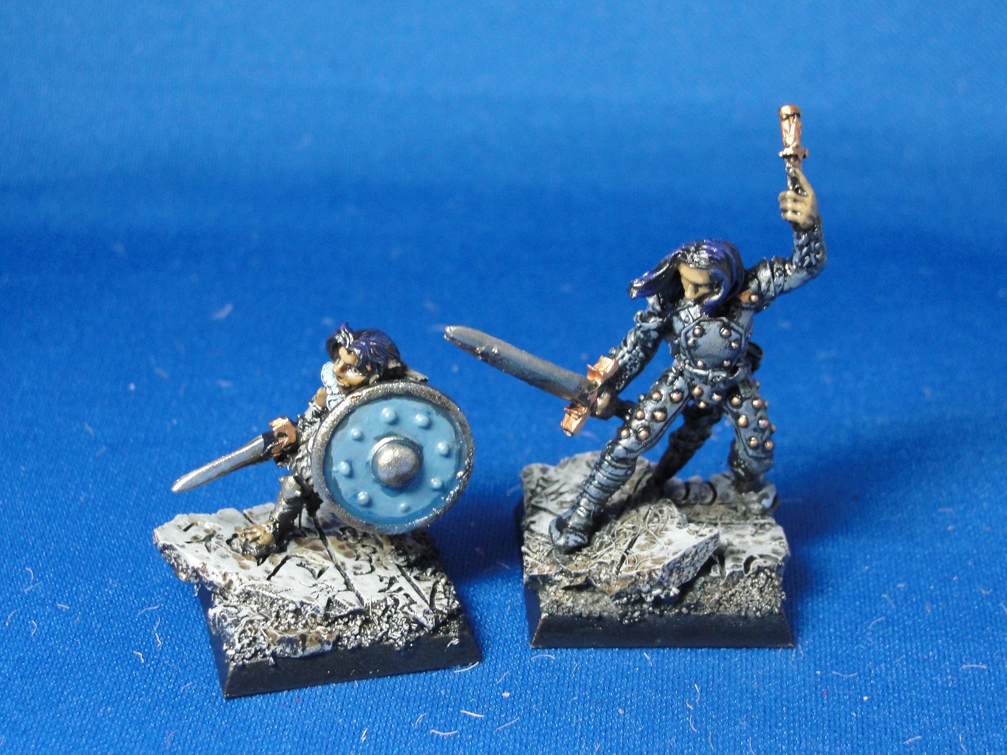 Fantasy, Dungeons and Dragons, Halfling, Thief, Fighter