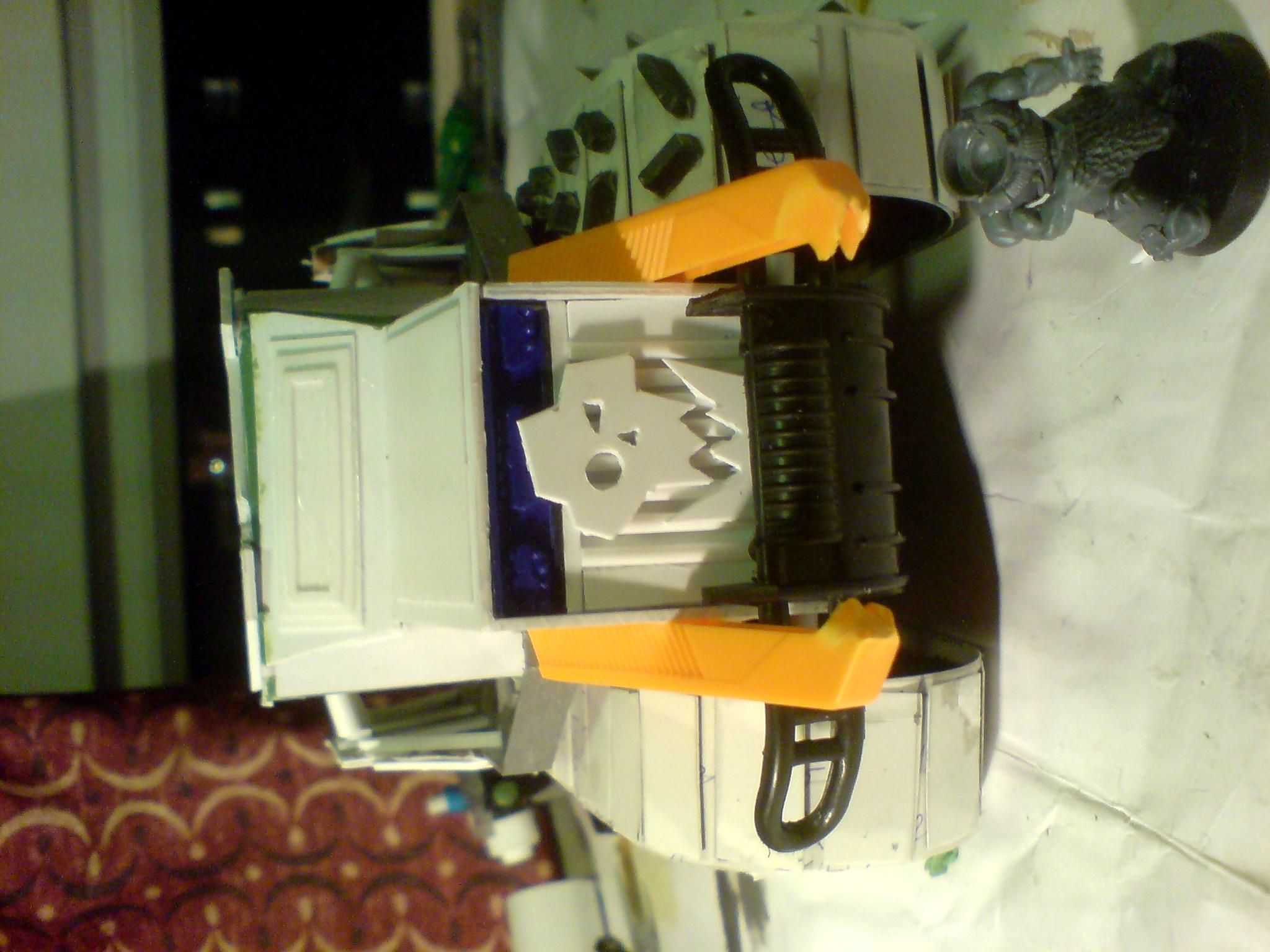 Battlewagon, Orks, Scratch Build