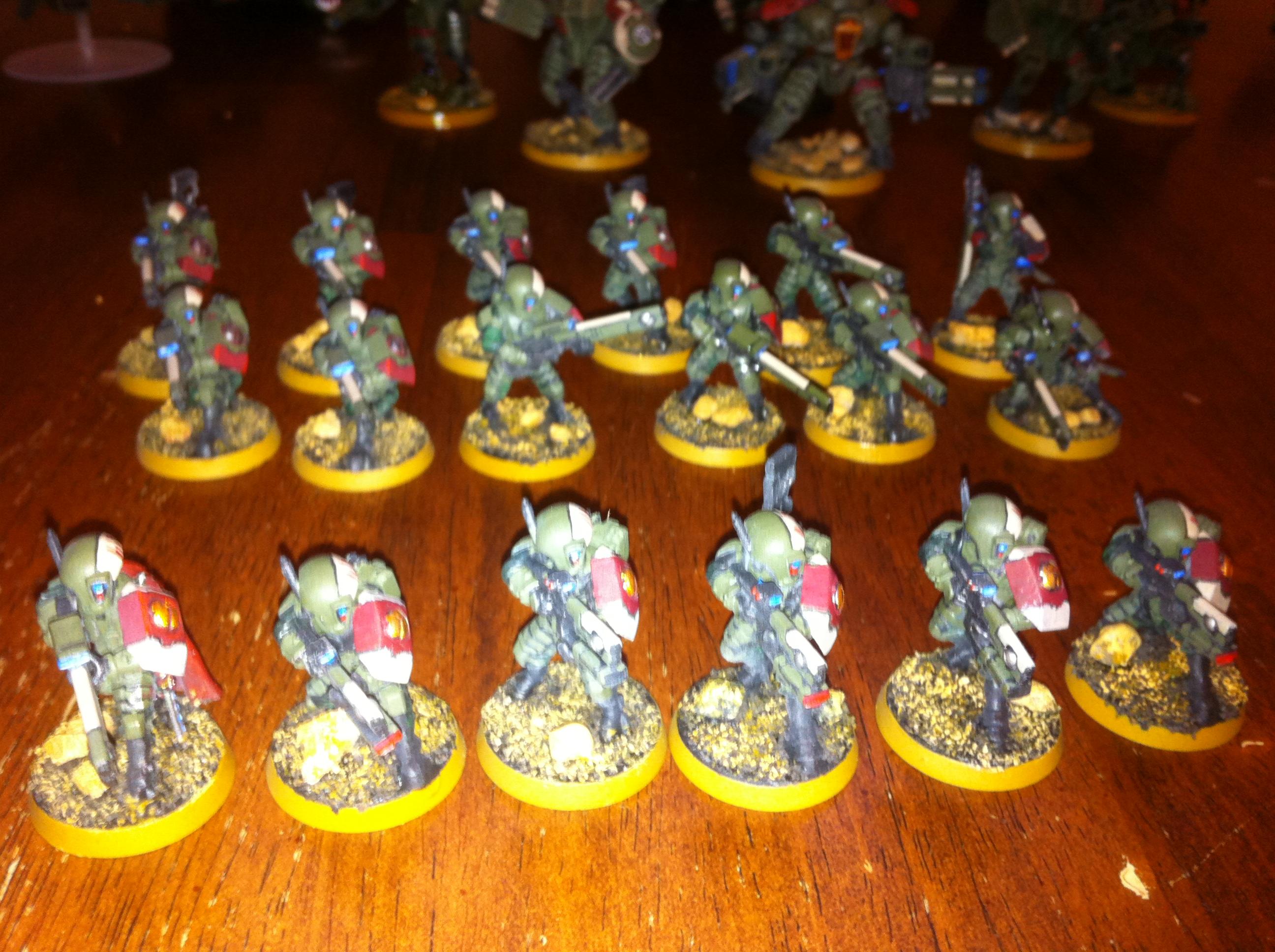 Fire Warriors, Tau, Fire teams alpha