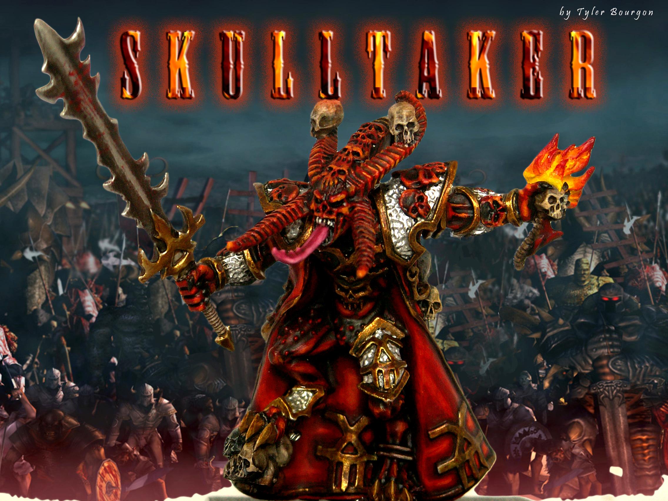 Chaos, Chaos Daemons, Chaos Space Marines, Conversion, Daemons, Khorne, Warhammer 40,000