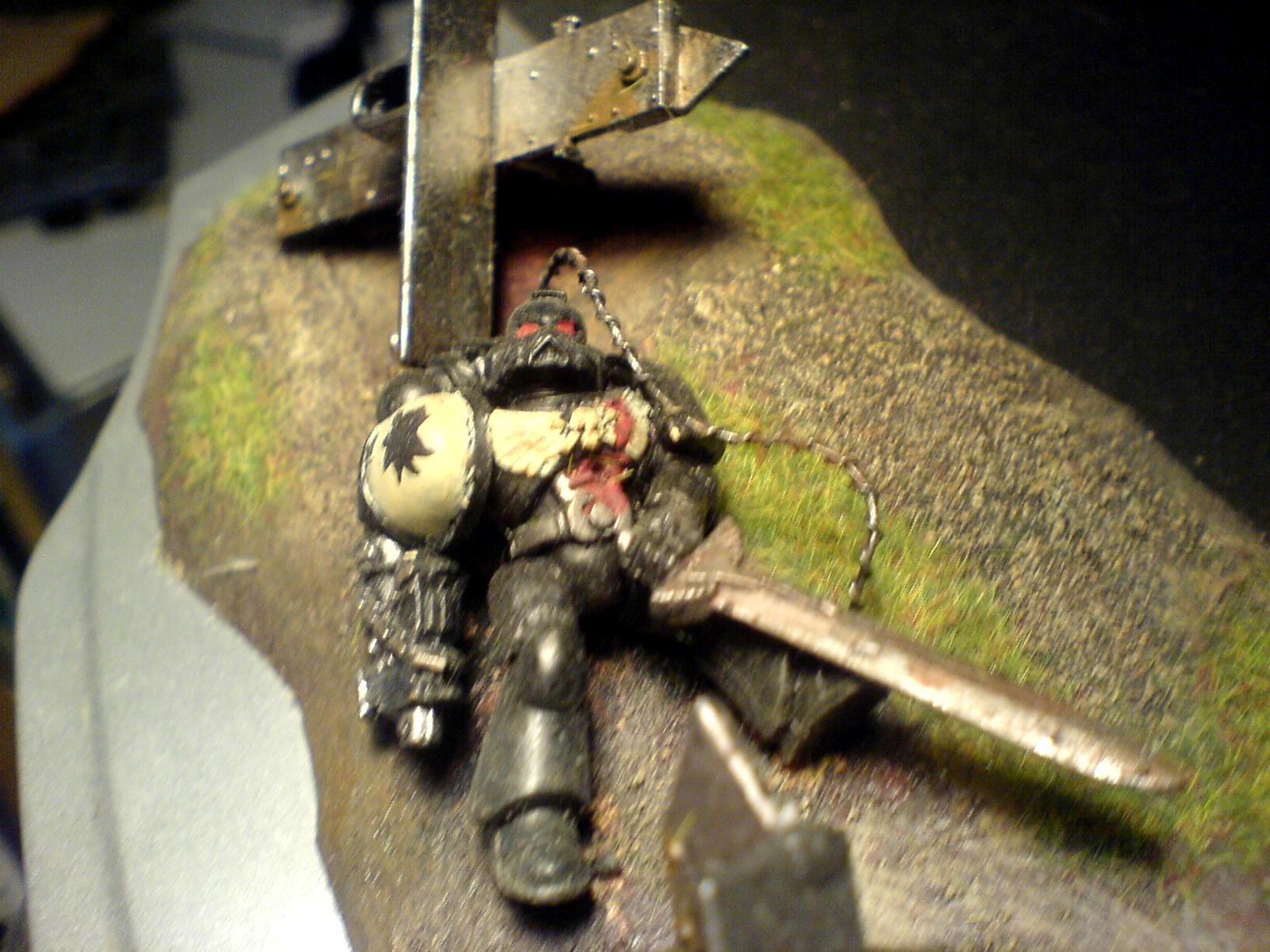 Barricade, Black Templars, Casualty, Chaos, Spiky, Terrain