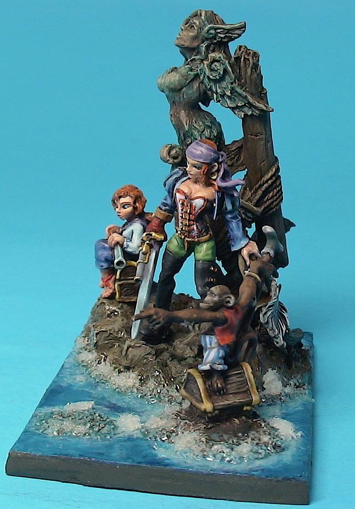 Freebooter, Piraten Affchen, Pirates