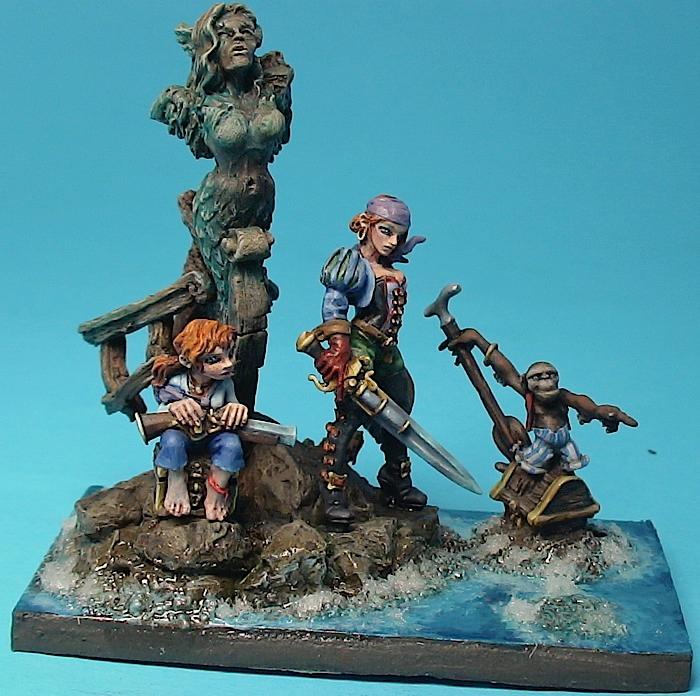 Freebooter, Piraten Affchen, Pirates