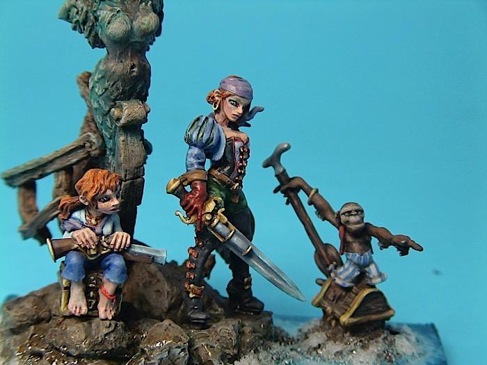 Freebooter, Piraten Affchen, Pirates