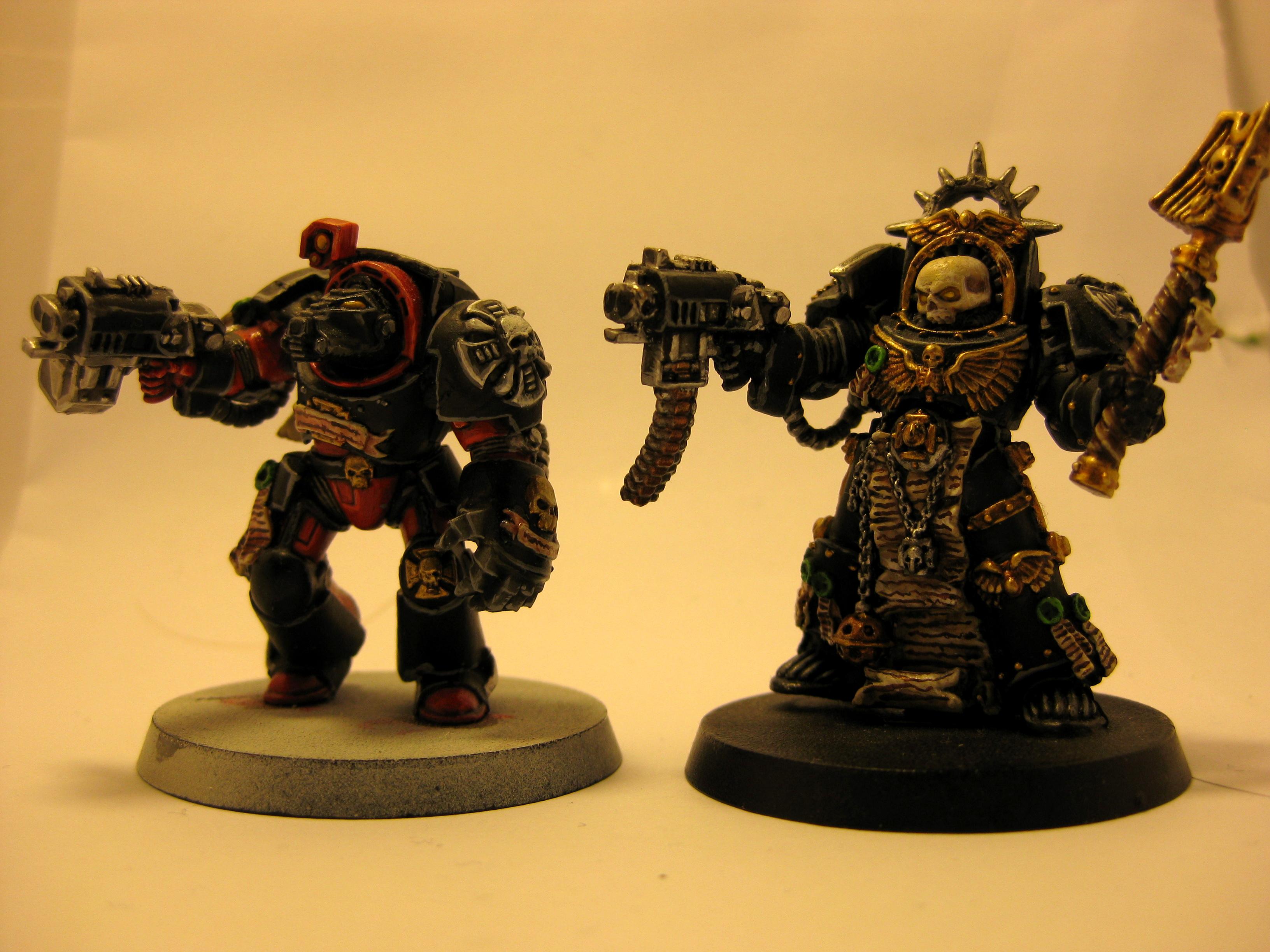 Blood Angels, Chaplain, Flesh Tearer, Terminator Armor, Warhammer 40,000