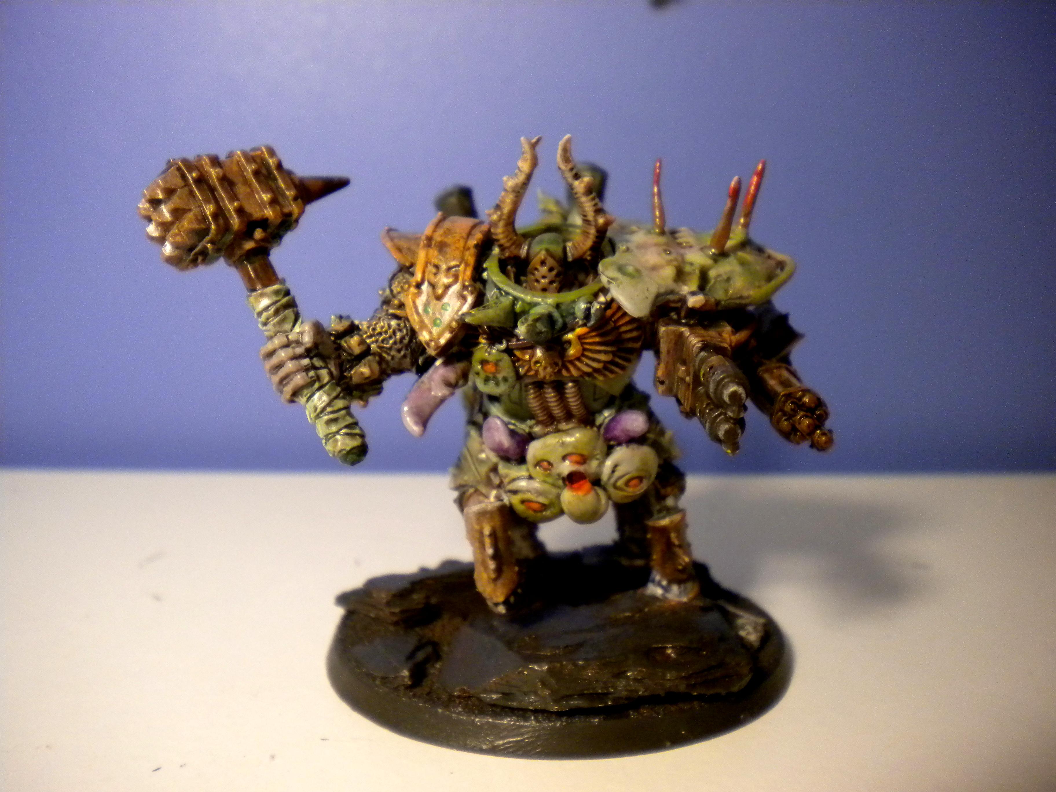 Chaos, Chaos Army, Chaos Rhino, Chaos Space Marines, Conversion, Daemon Prince, Defiler, Nurgle, Nurgle Army, Painted Chaos, Plague Marines