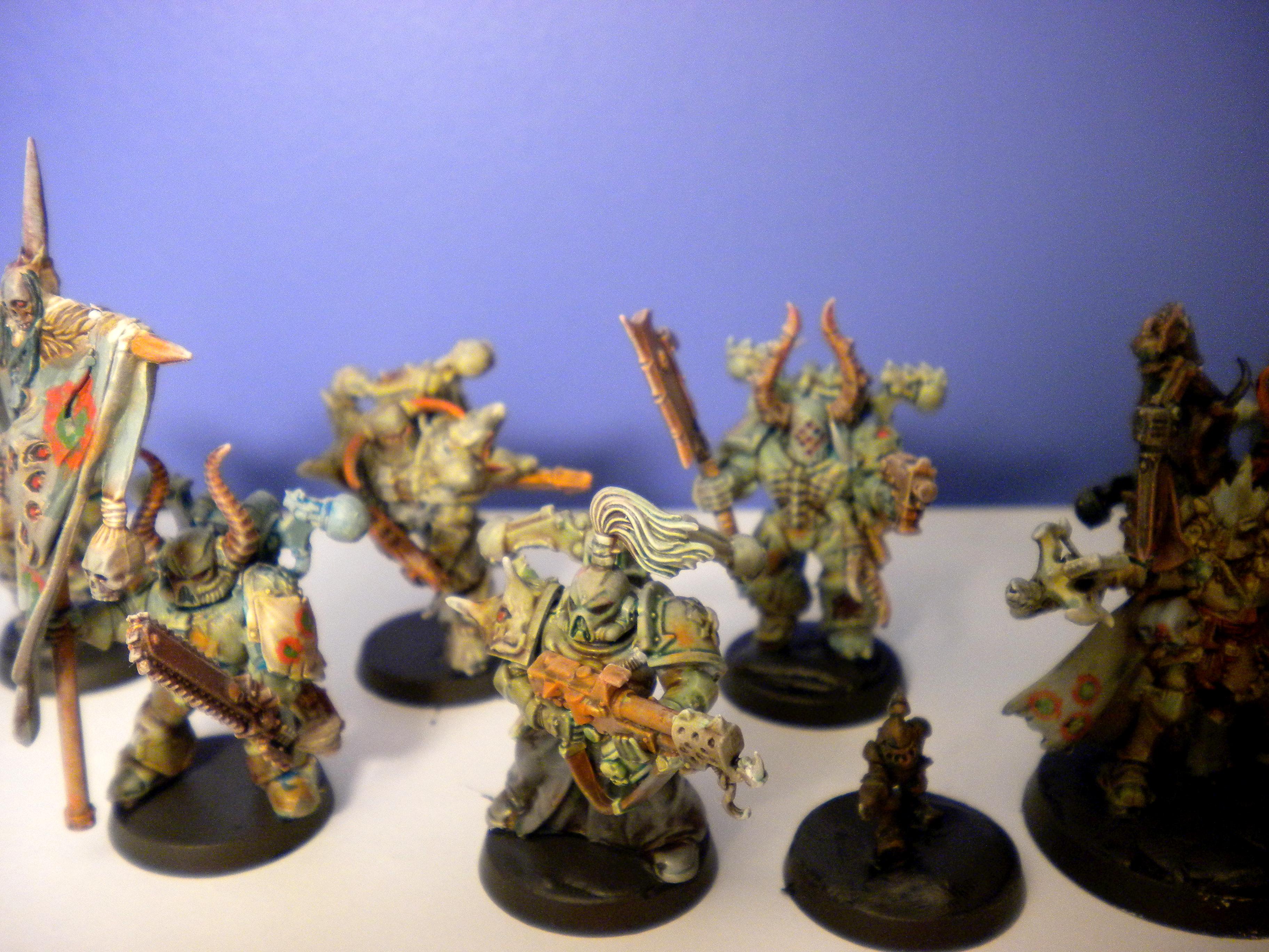 Chaos, Chaos Army, Chaos Rhino, Chaos Space Marines, Conversion, Daemon Prince, Defiler, Nurgle, Nurgle Army, Painted Chaos, Plague Marines
