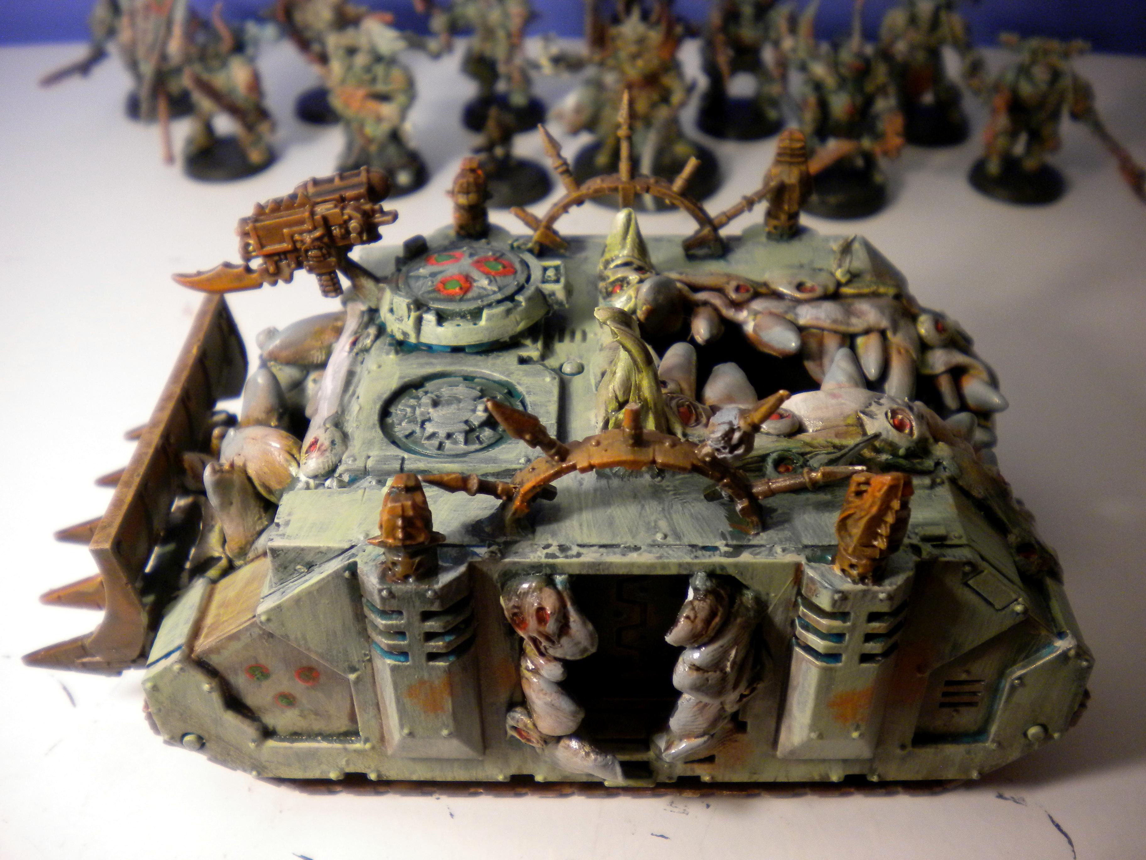 Chaos, Chaos Army, Chaos Rhino, Chaos Space Marines, Conversion, Daemon Prince, Defiler, Nurgle, Nurgle Army, Painted Chaos, Plague Marines