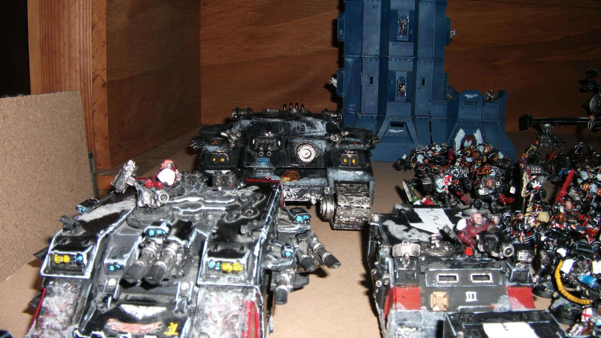 Army, Black Templars, Space Marine Army, Space Marines, Tank