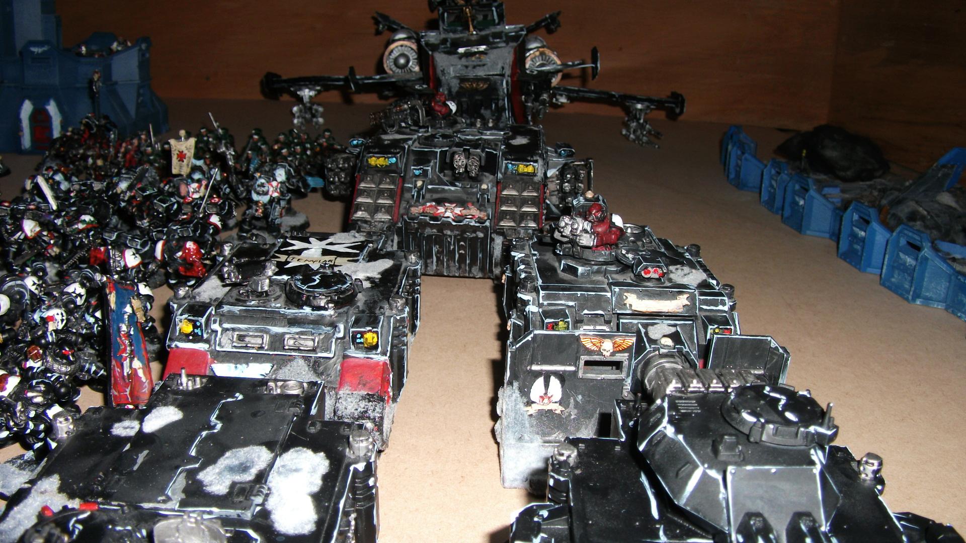 Army, Black Templars, Space Marine Army, Space Marines, Tank