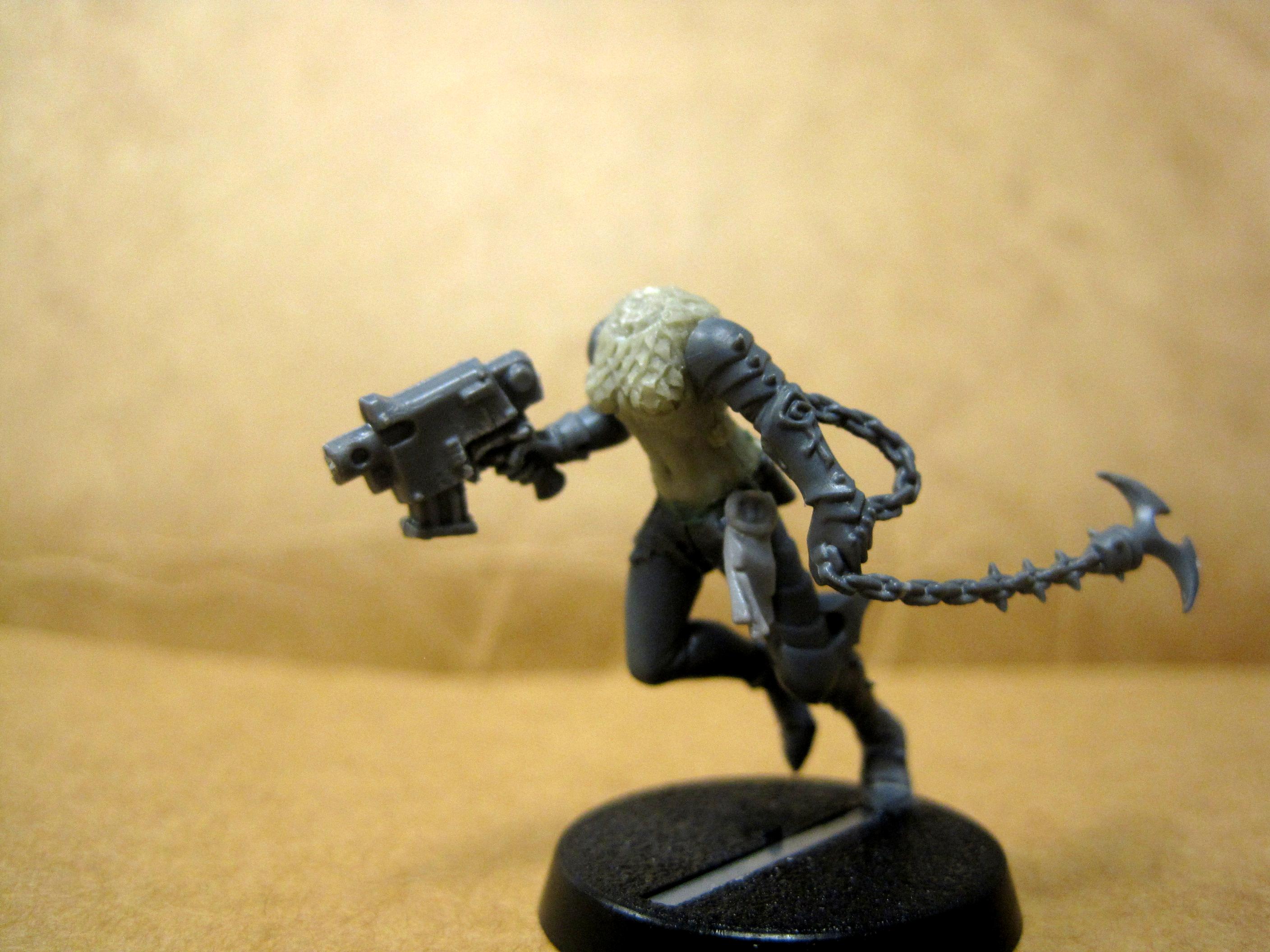 Conversion, Dark Eldar, Sisters Of Silence, Work In Progress