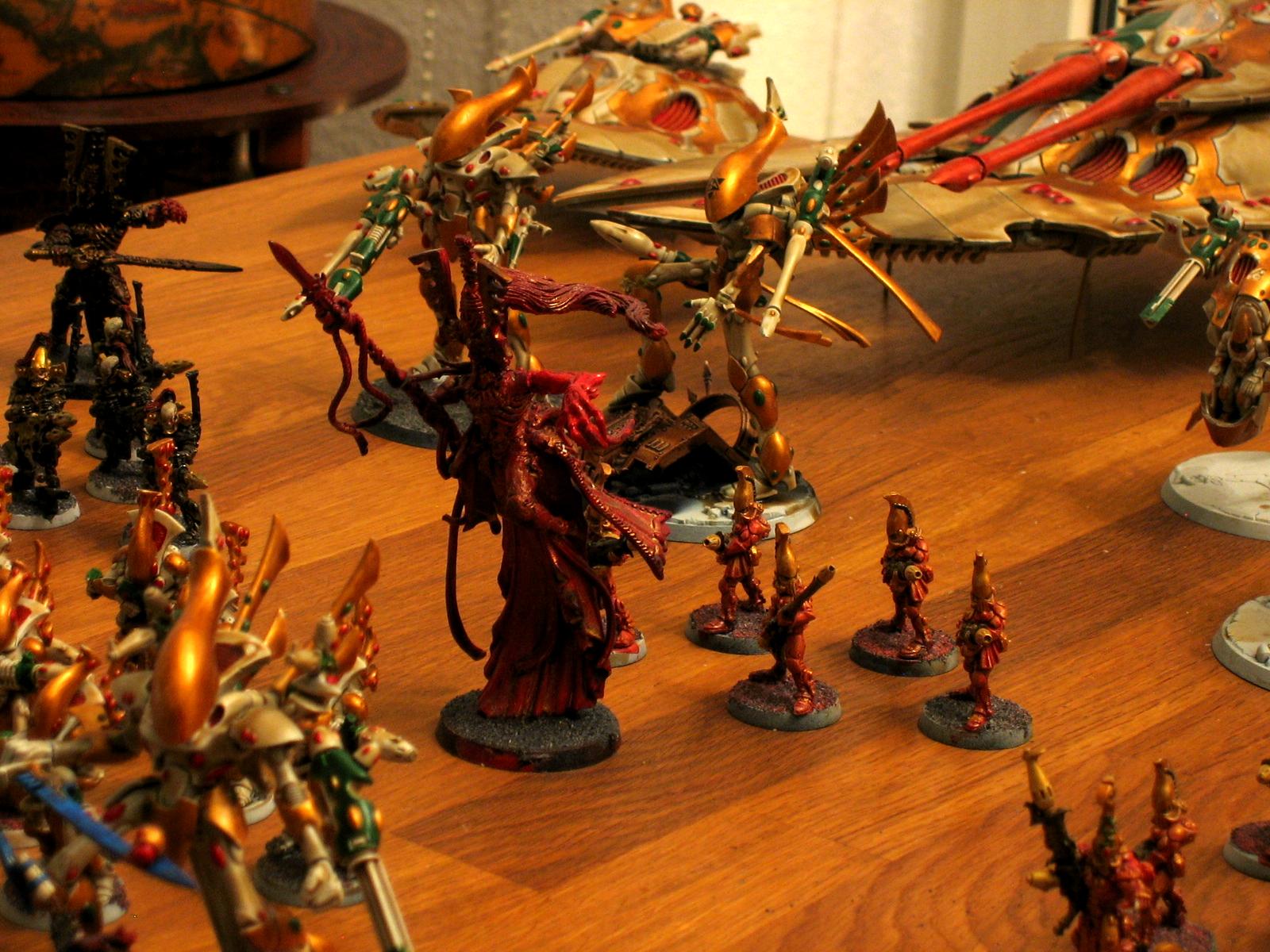 Avatar, Eldar, Eldar Craftworld, Fire Dragon, Wave Serpent, Wraithlord