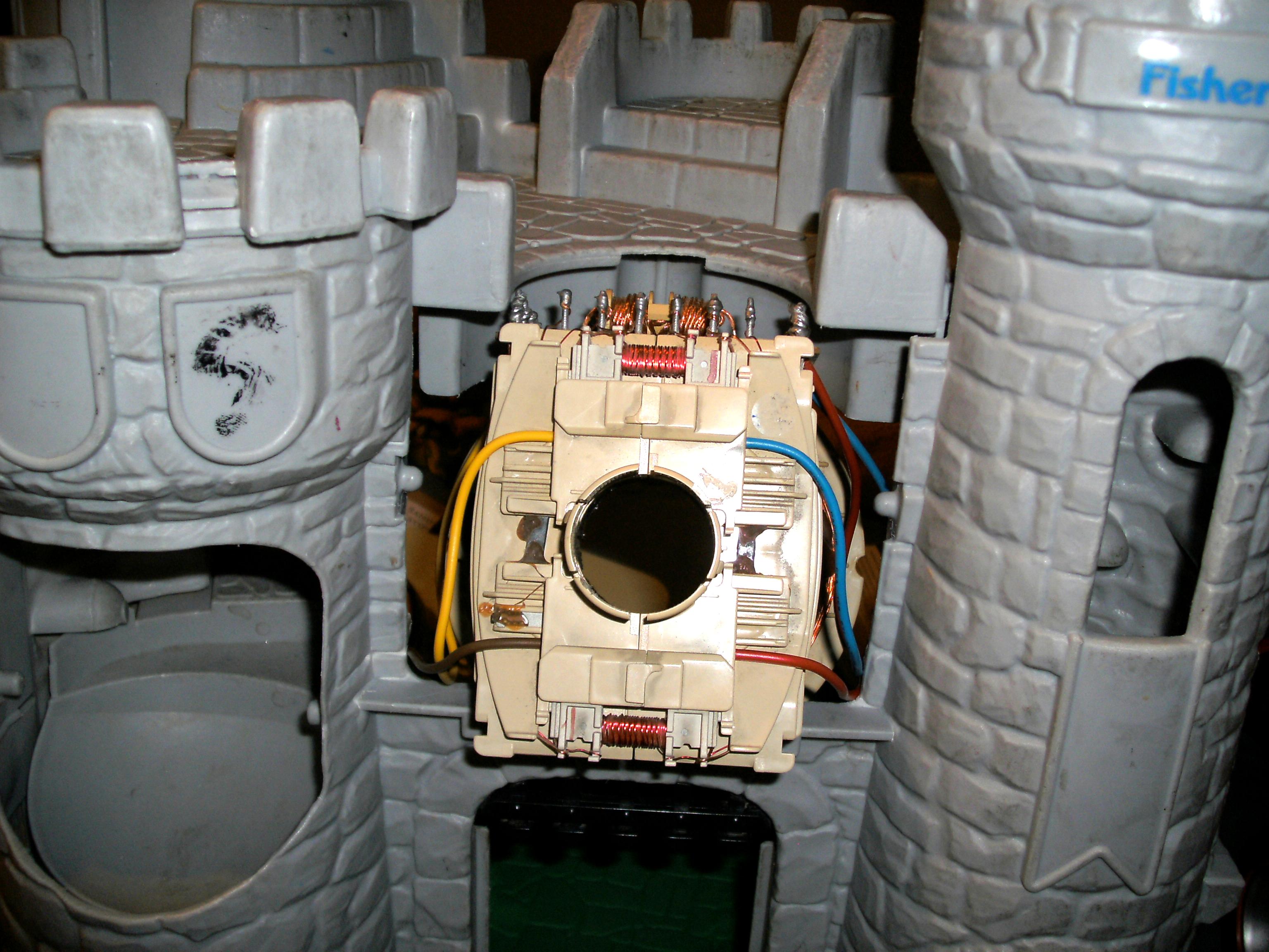 Cannon in place