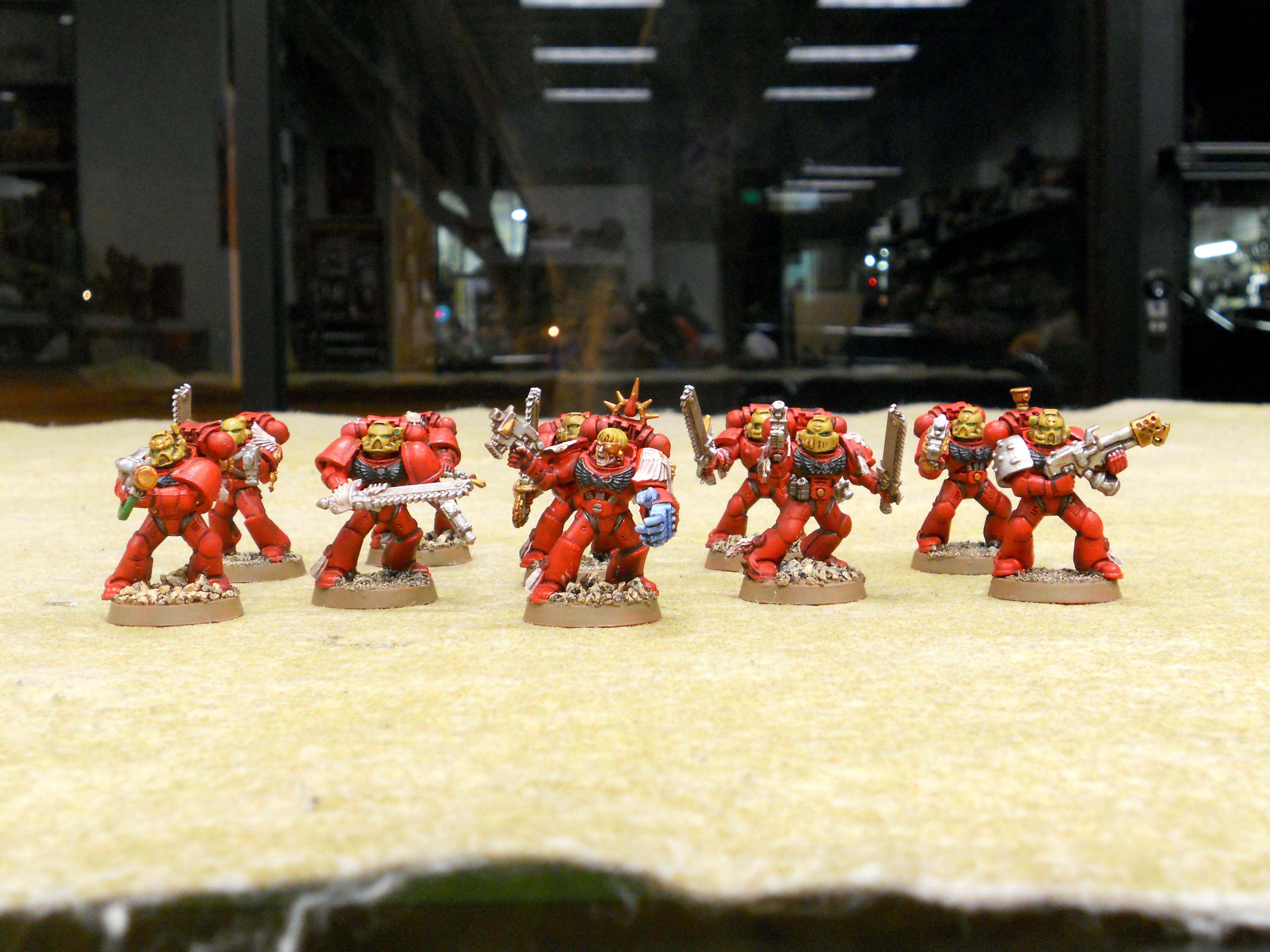 Assault Squad, Blood Angels, Space Marines