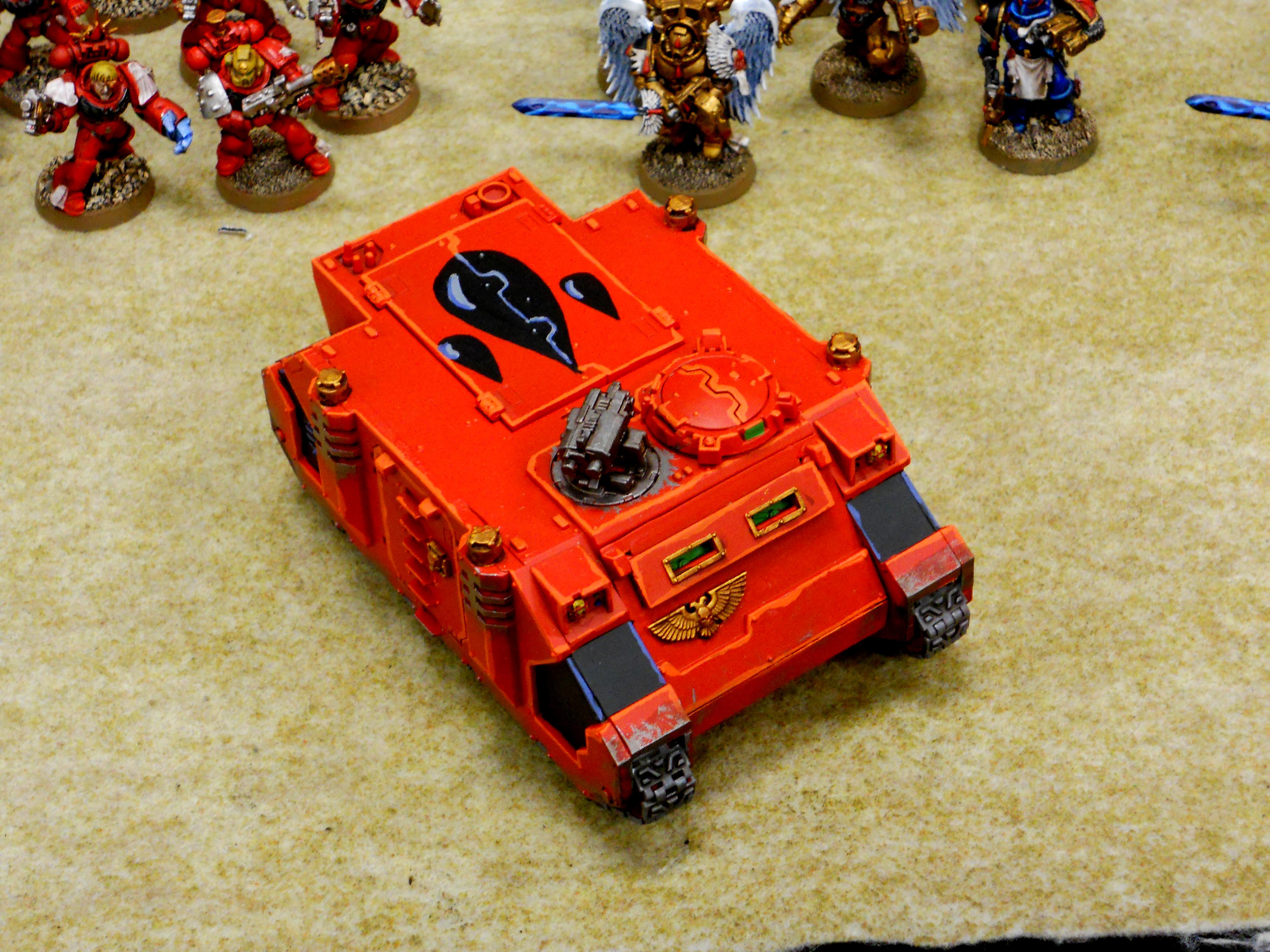 Blood Angels, Rhino, Space Marines, Warhammer 40,000