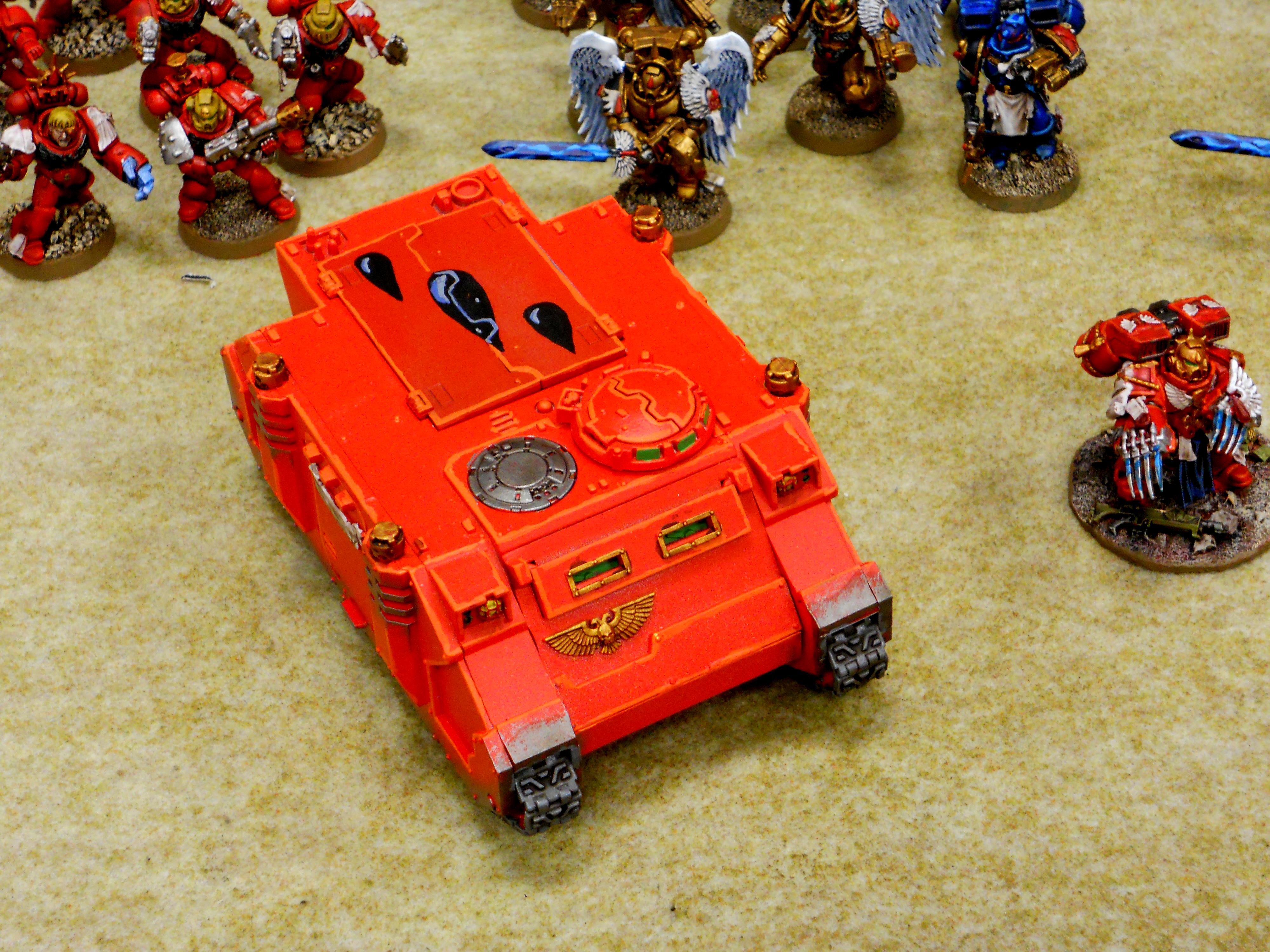 Blood Angels, Rhino, Space Marines