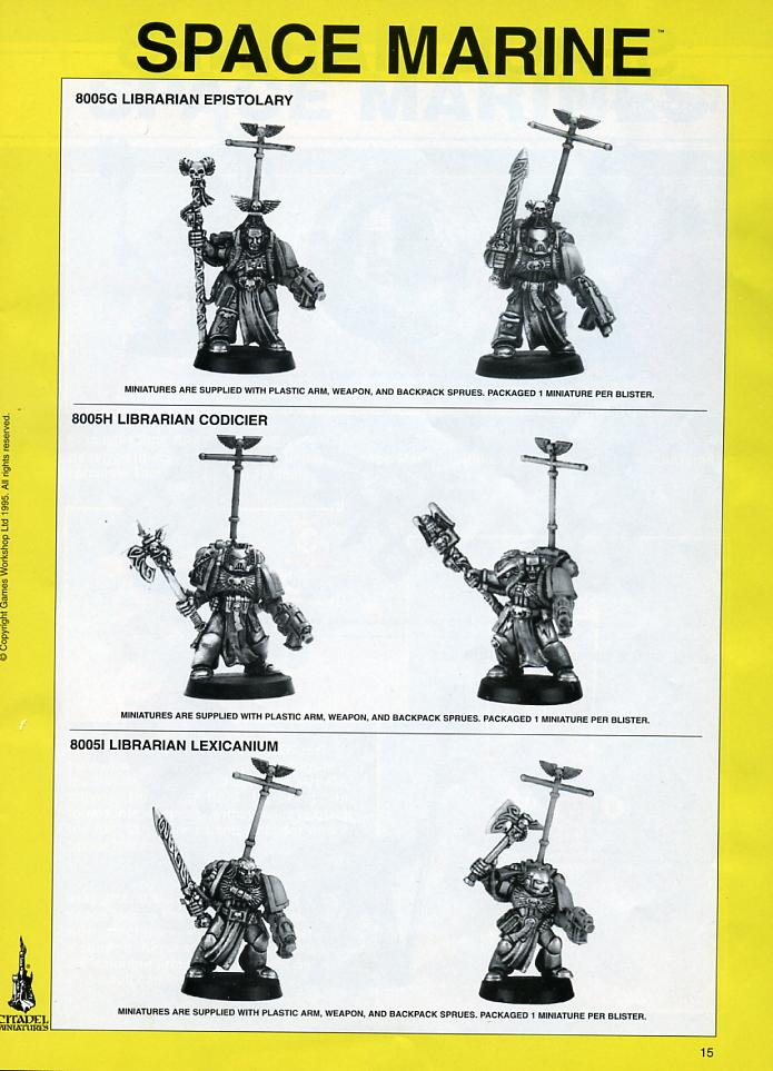 Space Marine Librarians 1997