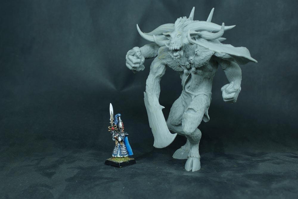 Beastmen, Ghorgon, Mpg, Sculpted