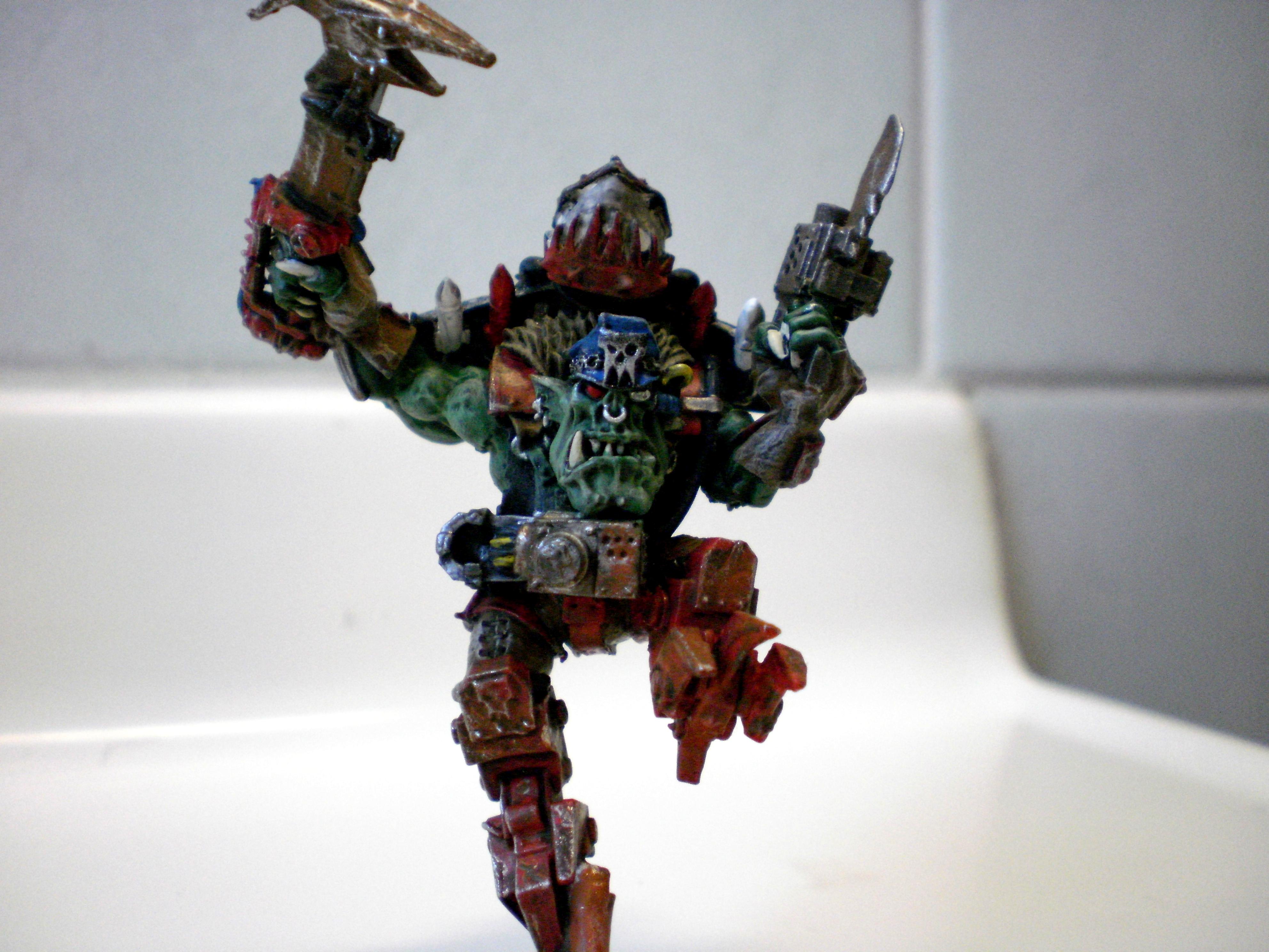 Infantry, Ork Boss, Orks, Warboss, Warhammer 40,000