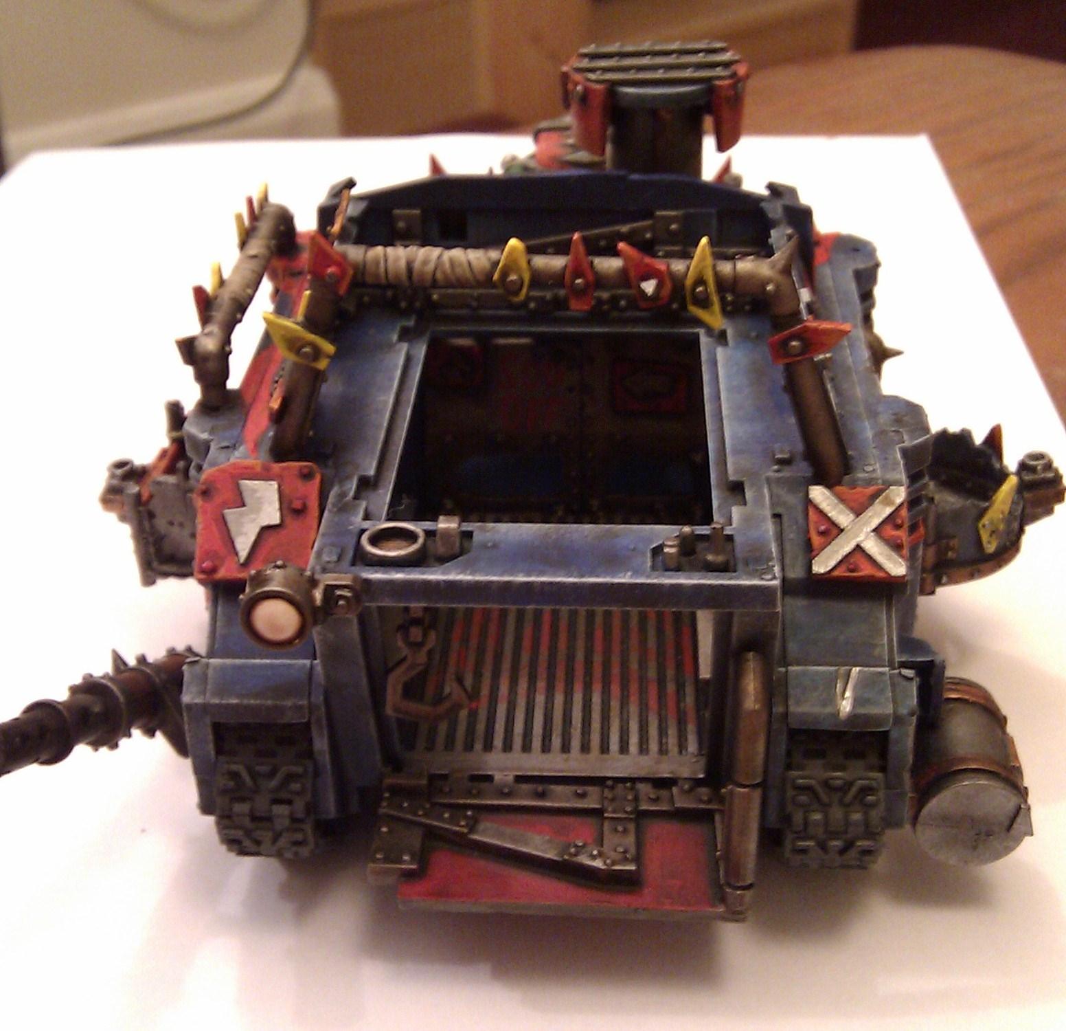 Conversion, Looted Wagon, Mekboy Junka, Orks, Rhino, Work In Progress ...