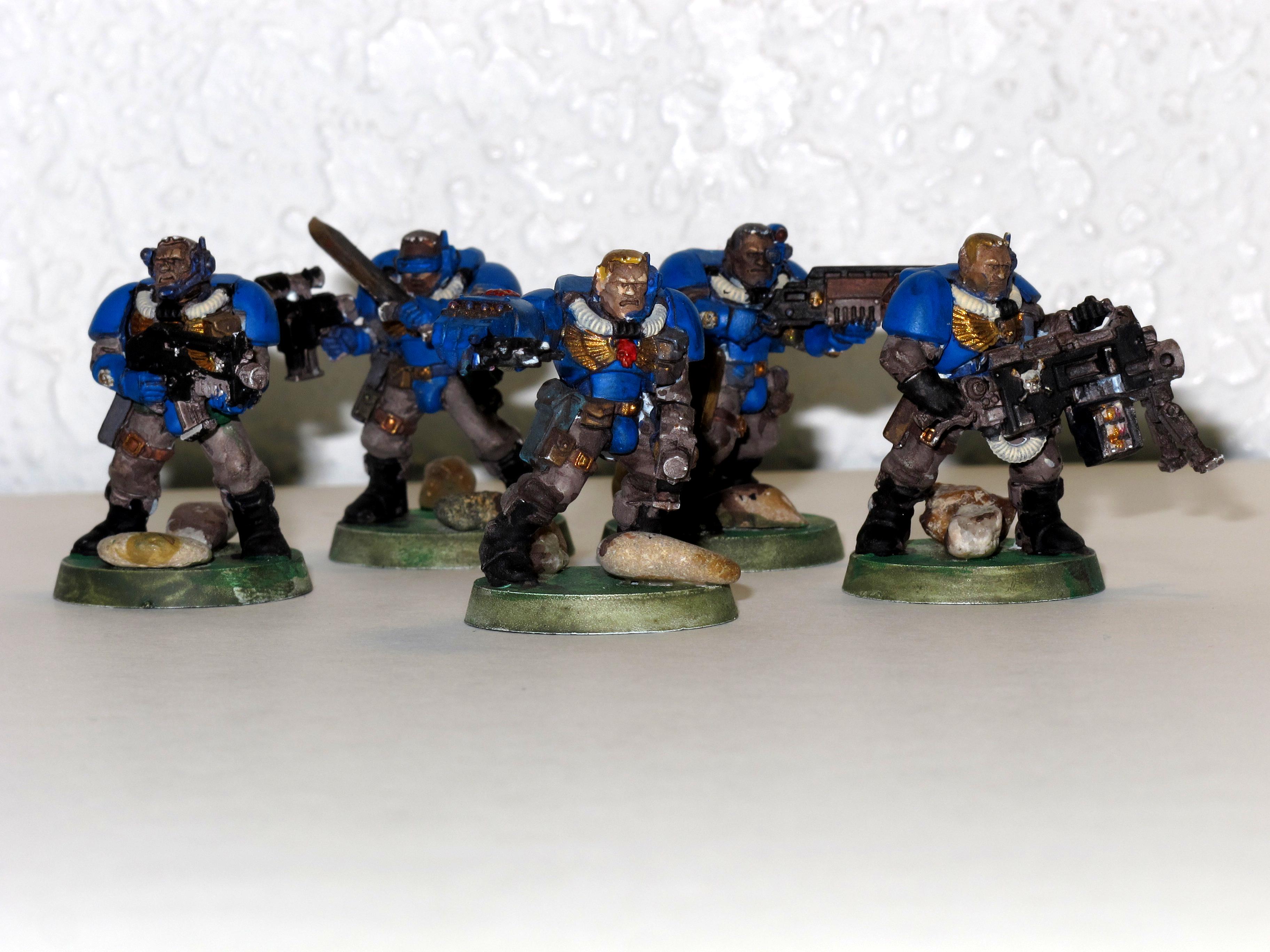 Power Fist, Scouts, Space Marines