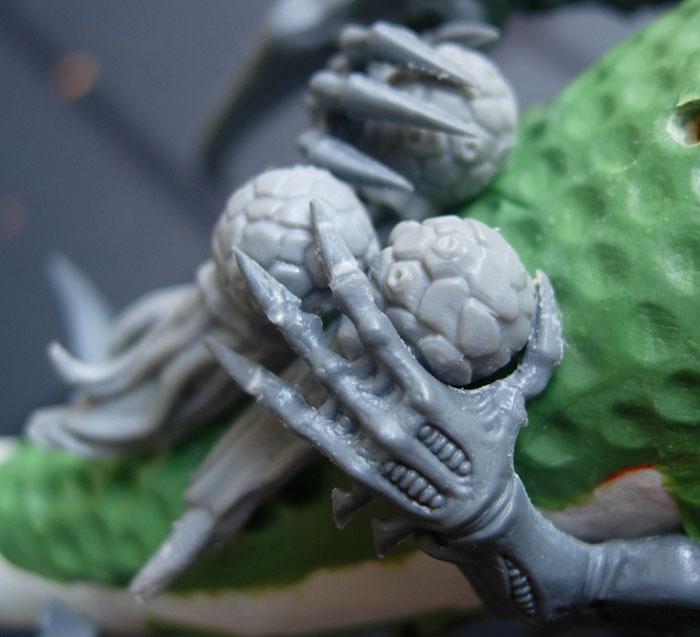 Conversion, Greenstuff, Harpy, Magnet, Tyranids, Warhammer 40,000