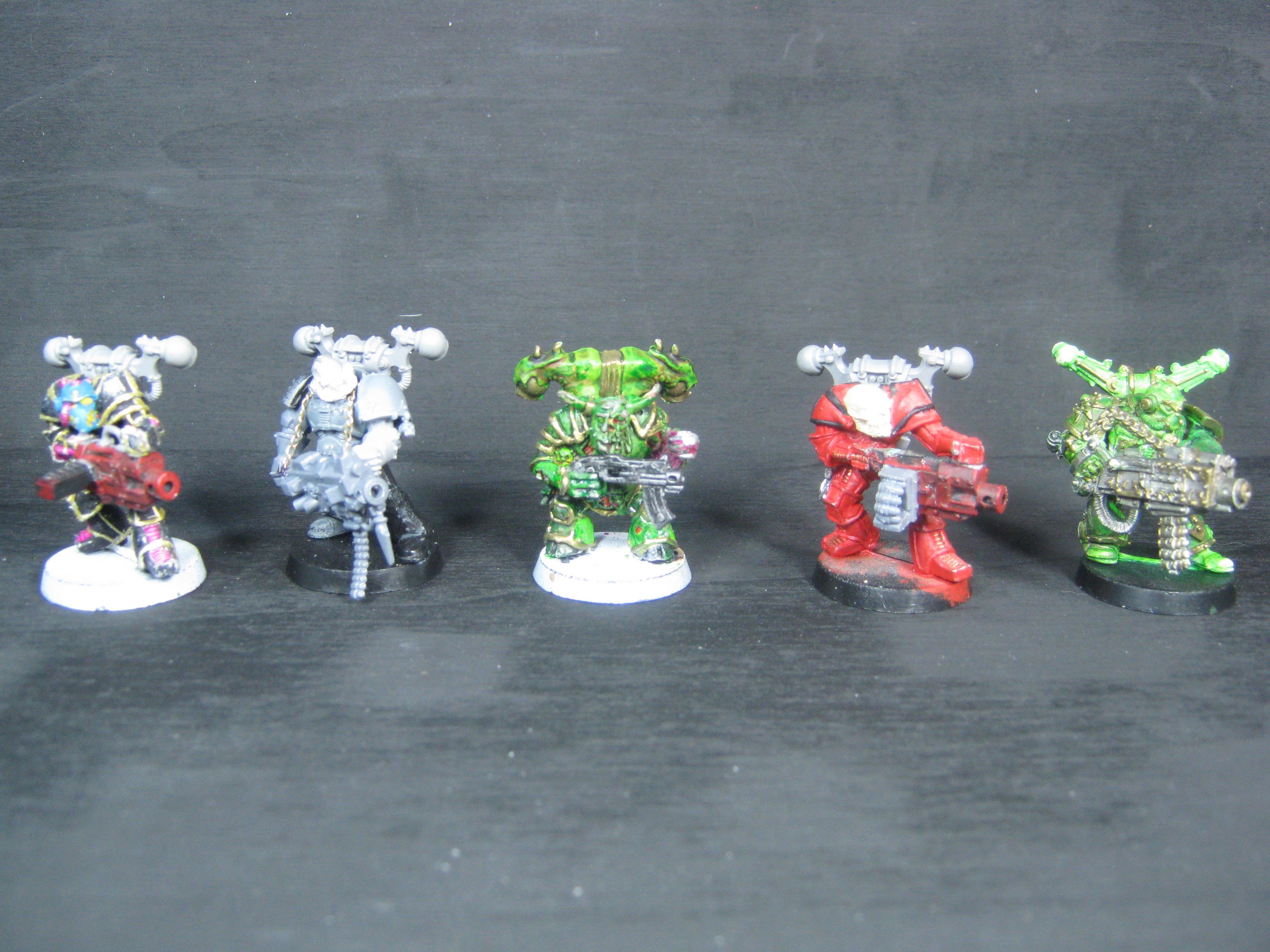 Chaos Space Marines, Death Guard, Havoc, Nurgle, Plague Marines