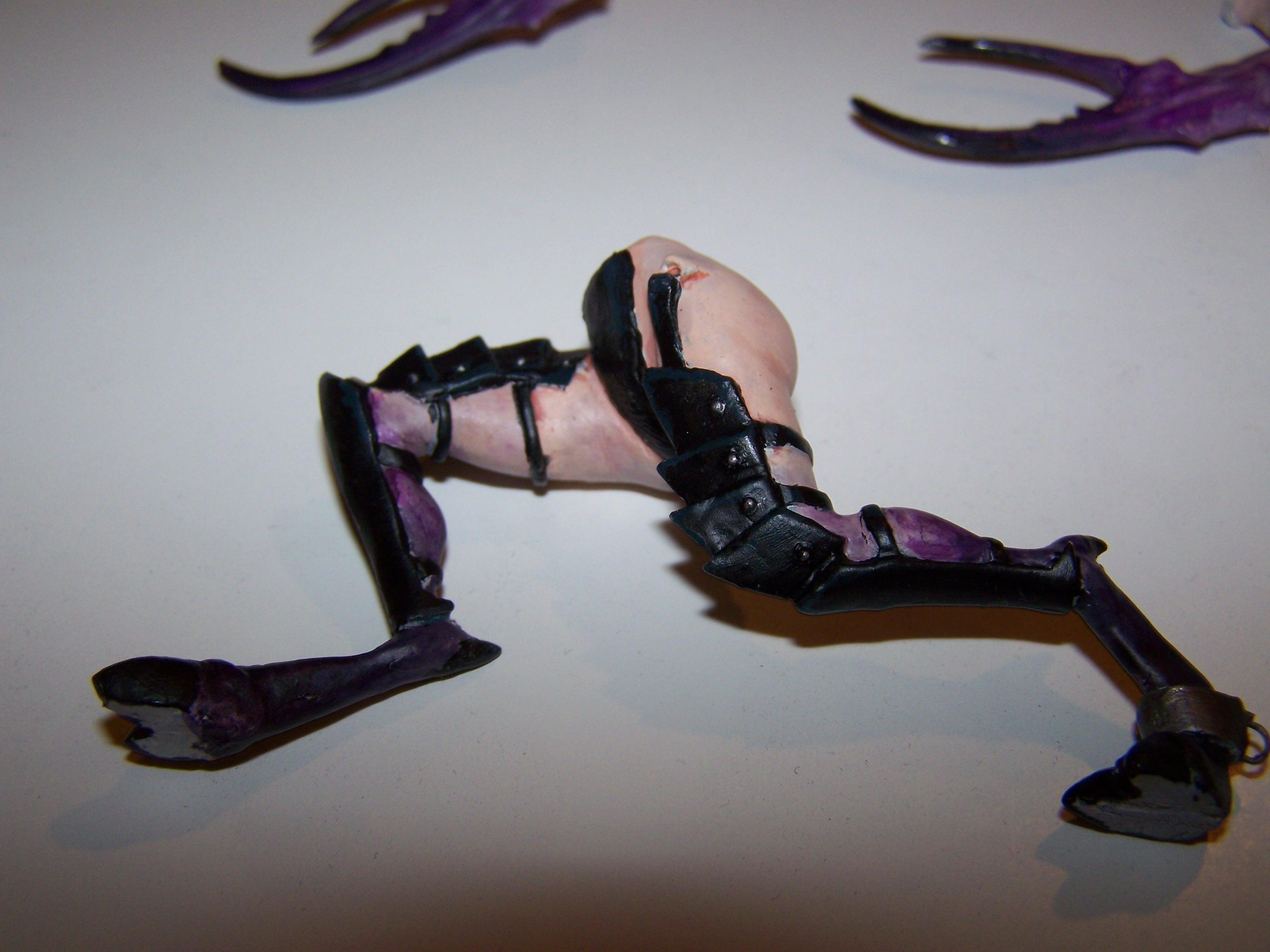 legs, with blend