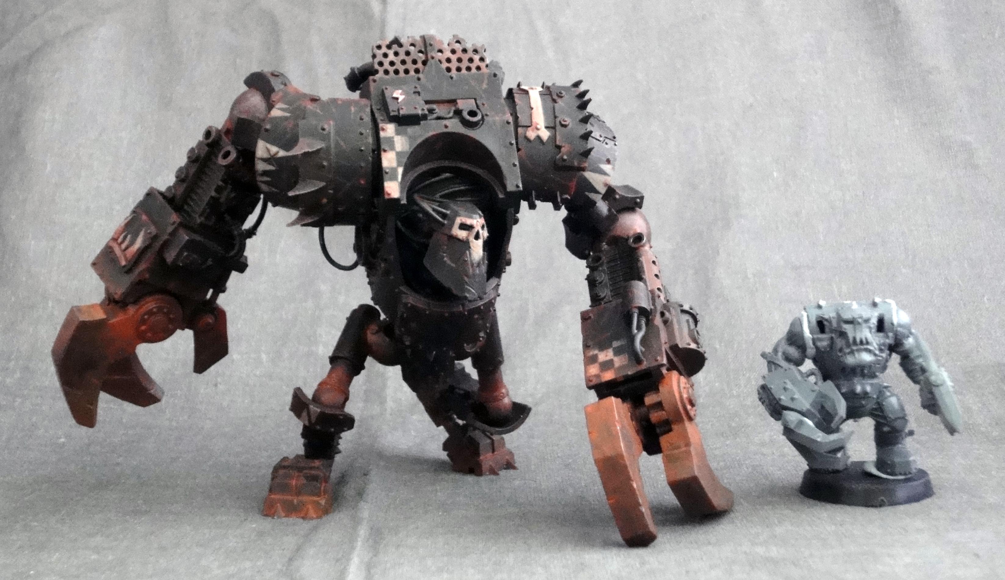 Bits, Conversion, Deff Dred, Iron, Orks