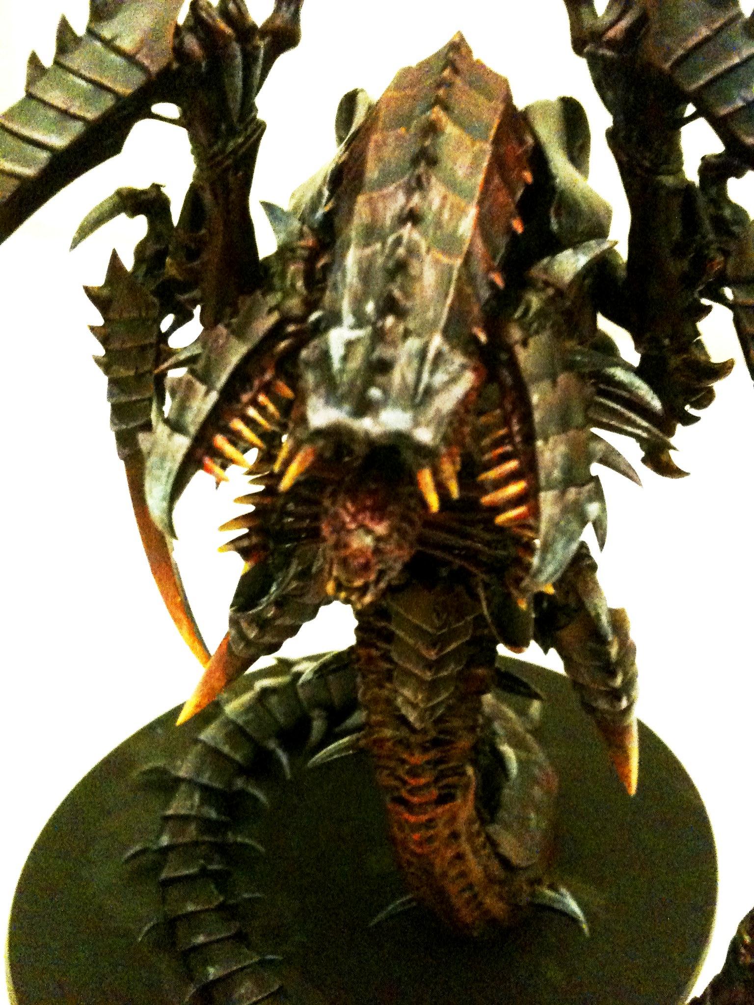 Conversion, Mawloc, Red, Terror, Trygon, Tyranids, Warhammer 40,000