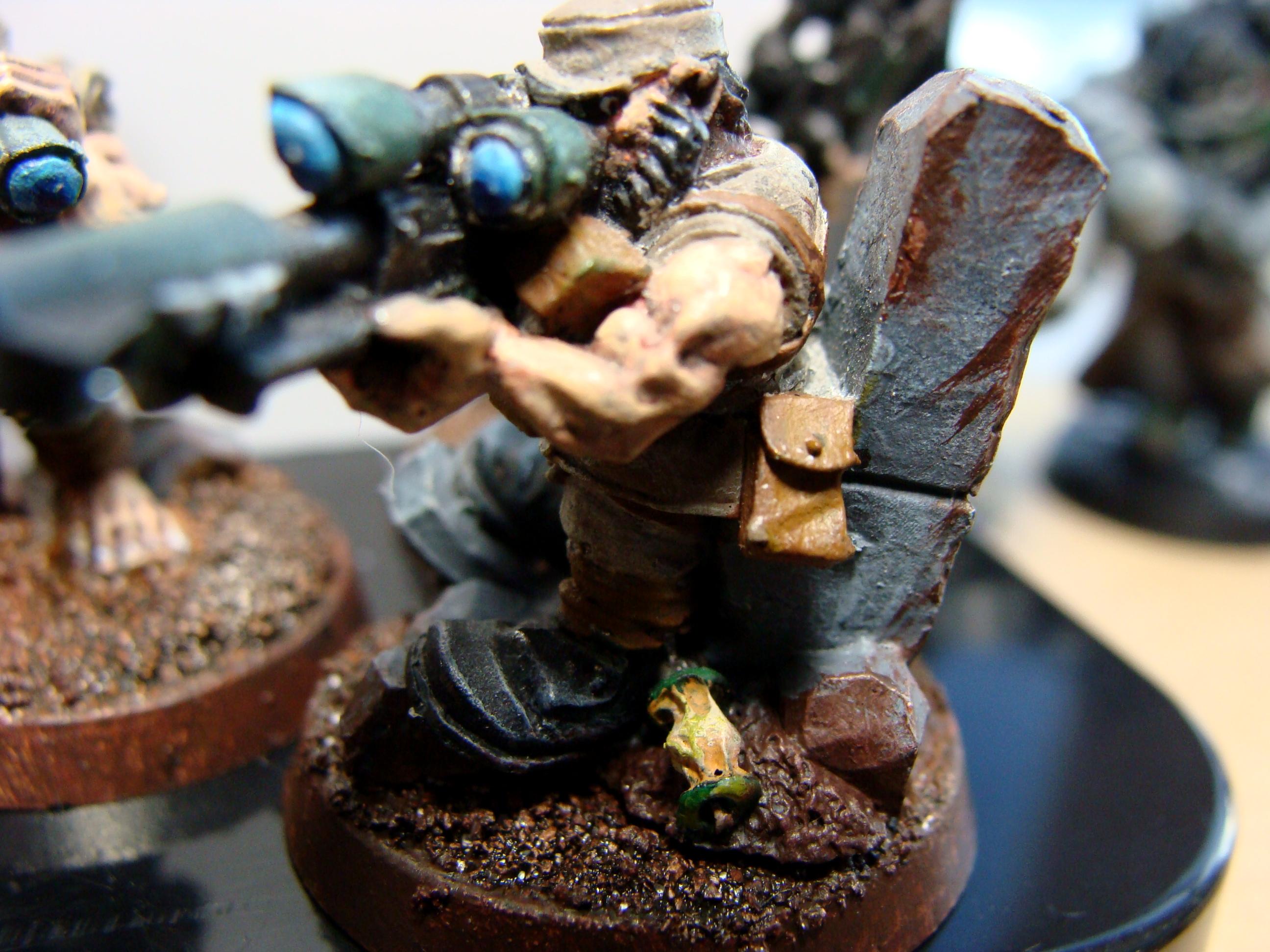 Games Workshop, Imperial Guard, Painted, Ratling, Snipers, Warhammer 40,000