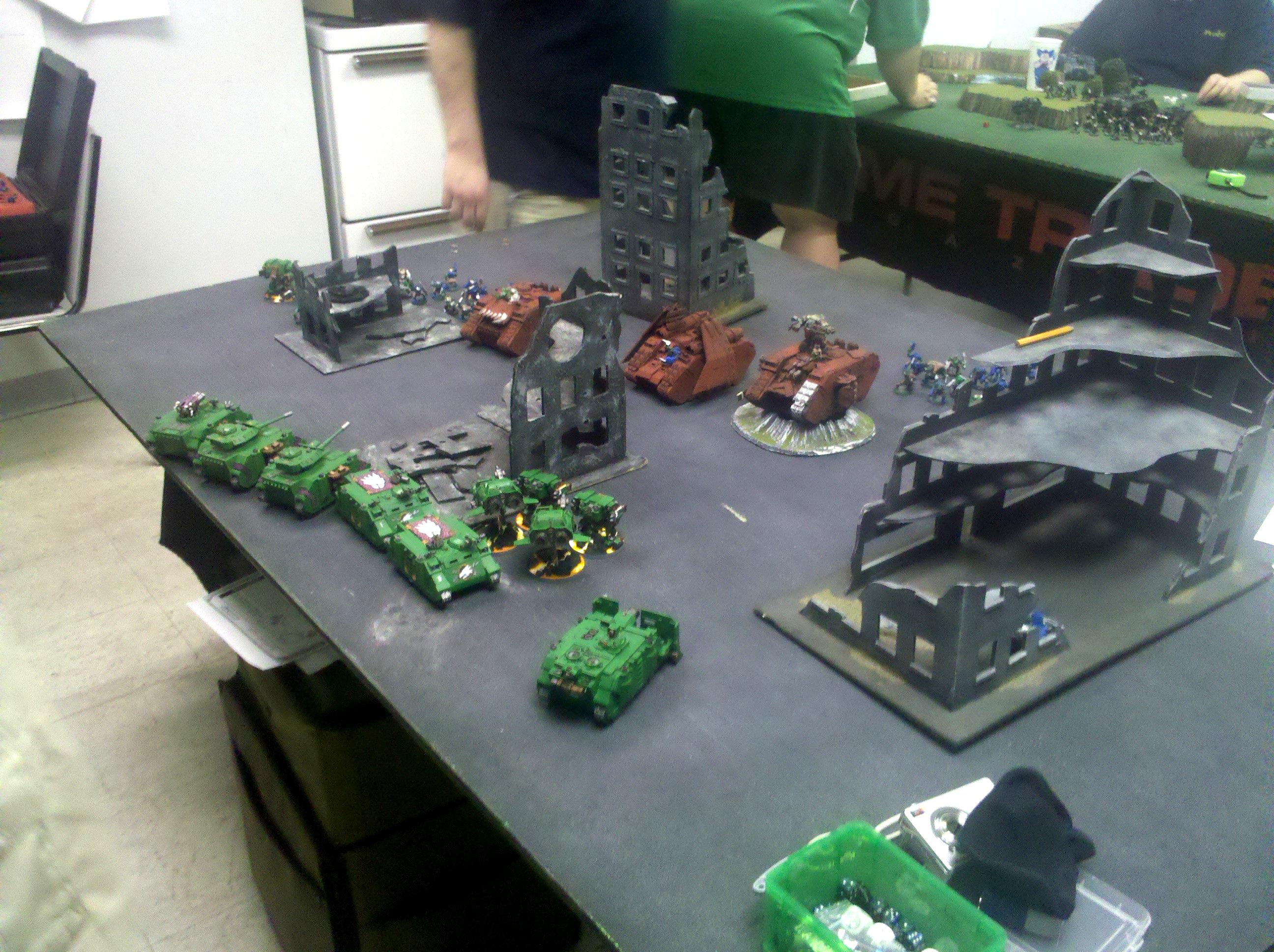 Orks vs salies!