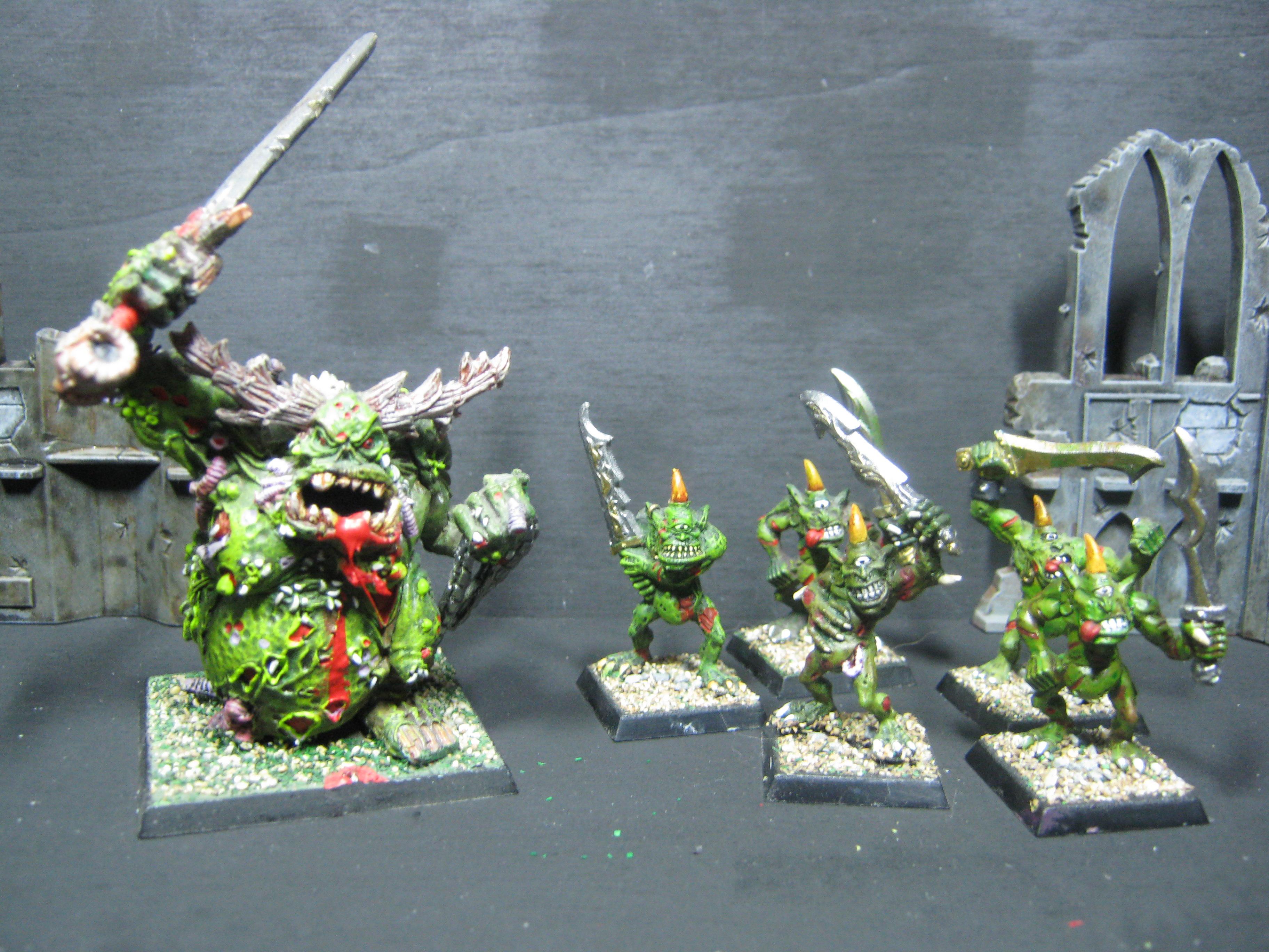 Chaos Space Marines, Daemons, Death Guard, Nurgle, Plague Marines