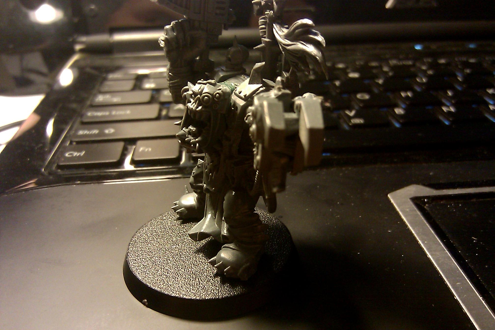 Greenstuff, Orks, Personal Mods, Warboss