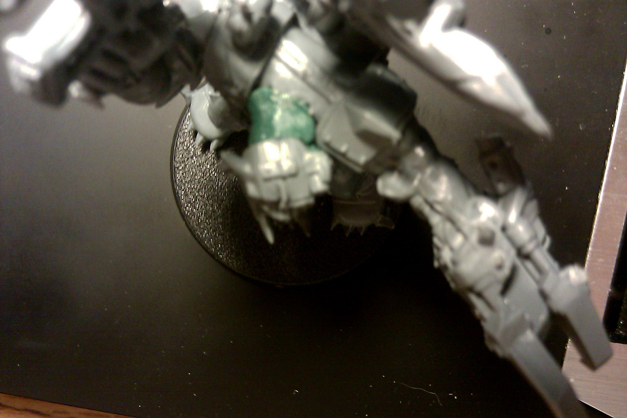 Greenstuff, Orks, Personal Mods, Warboss