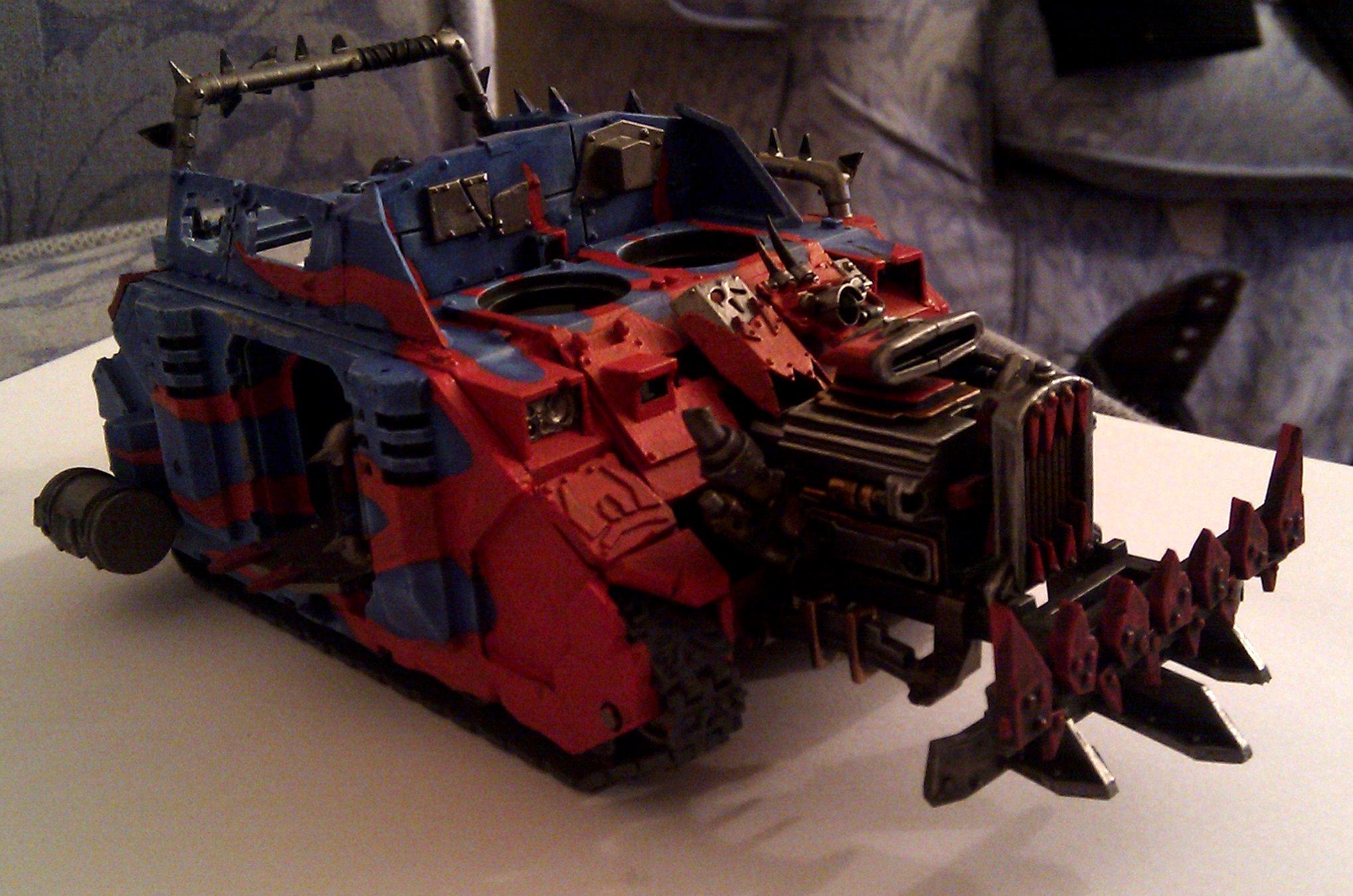Conversion, Looted Wagon, Mekboy Junka, Orks, Rhino, Work In Progress