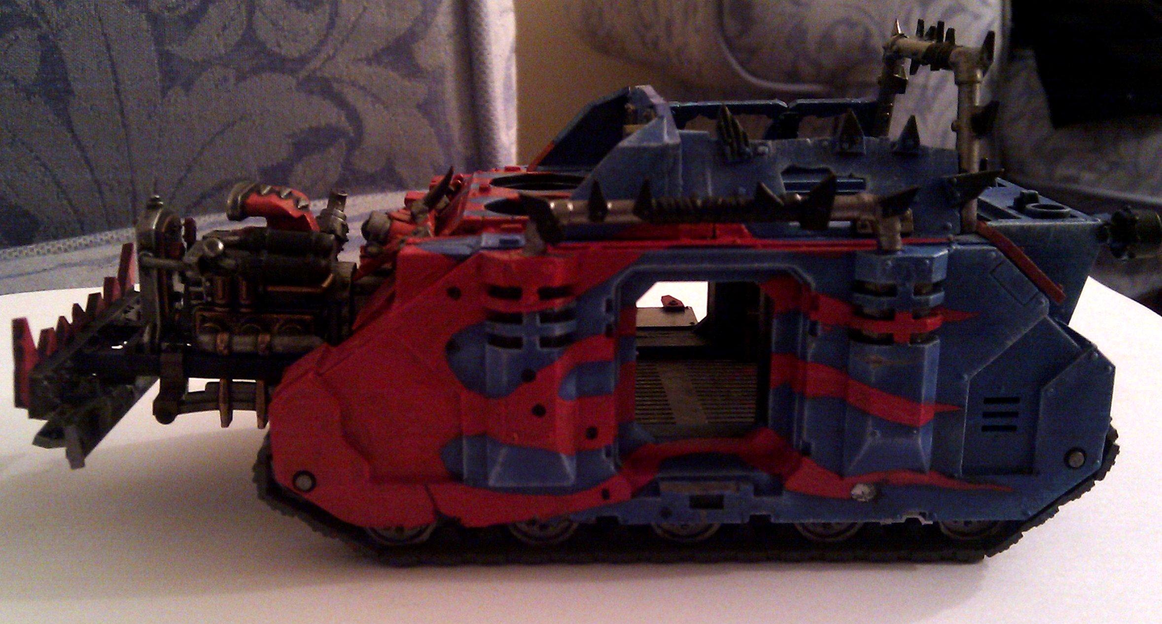 Conversion, Looted Wagon, Mekboy Junka, Orks, Rhino, Work In Progress