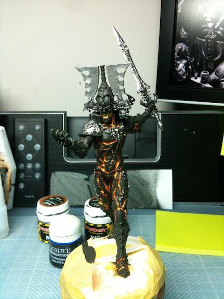 Avatar, Eldar, Forge World, Work In Progress