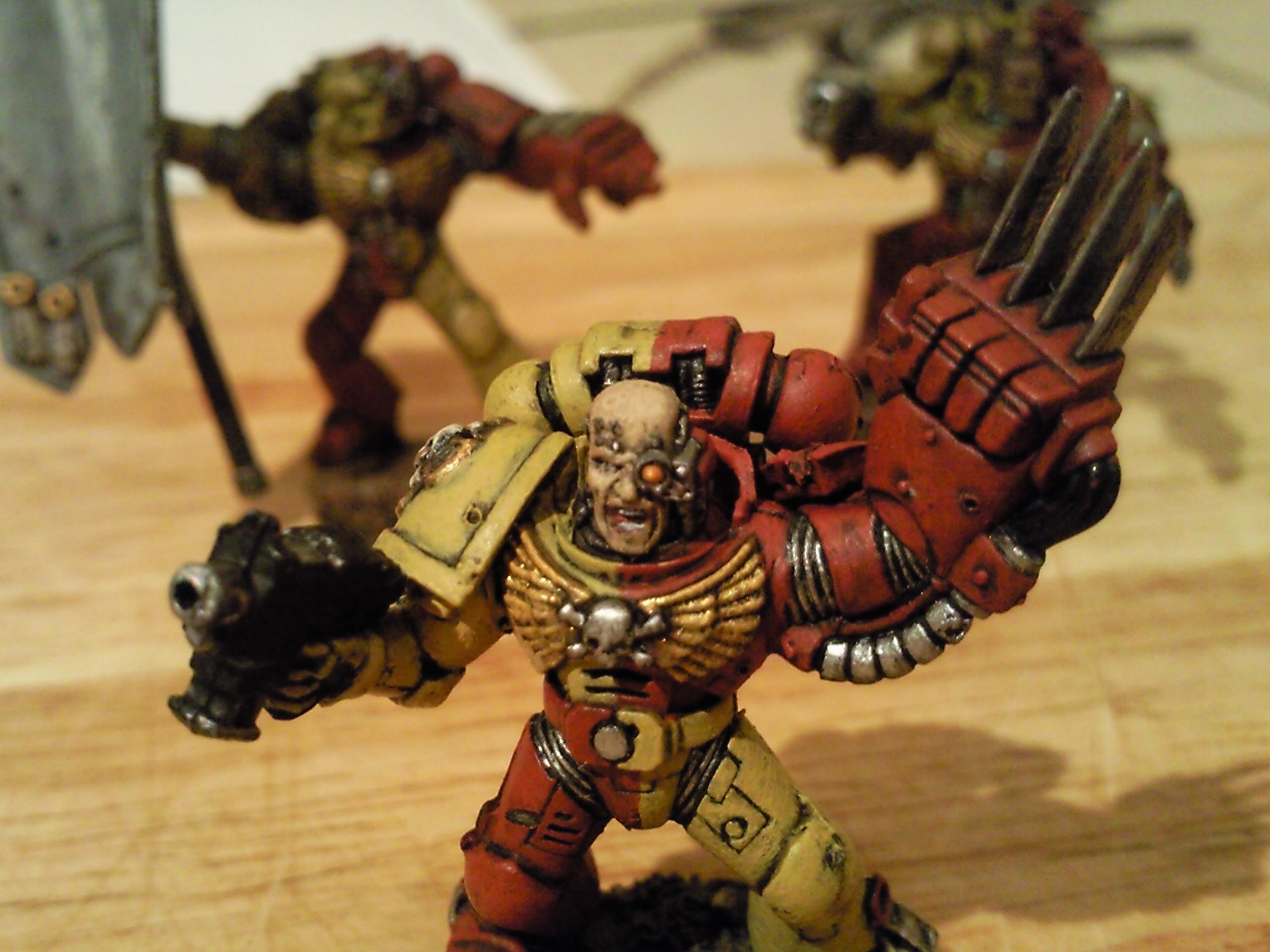 Base, Command, Griffon, Griffons, Howling, Space Marines, Wash