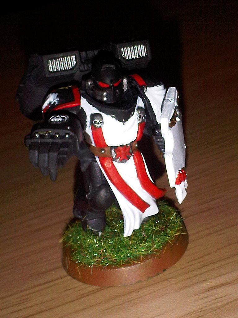 Black Templars, Black Templar Assault Squad Leader [Front]